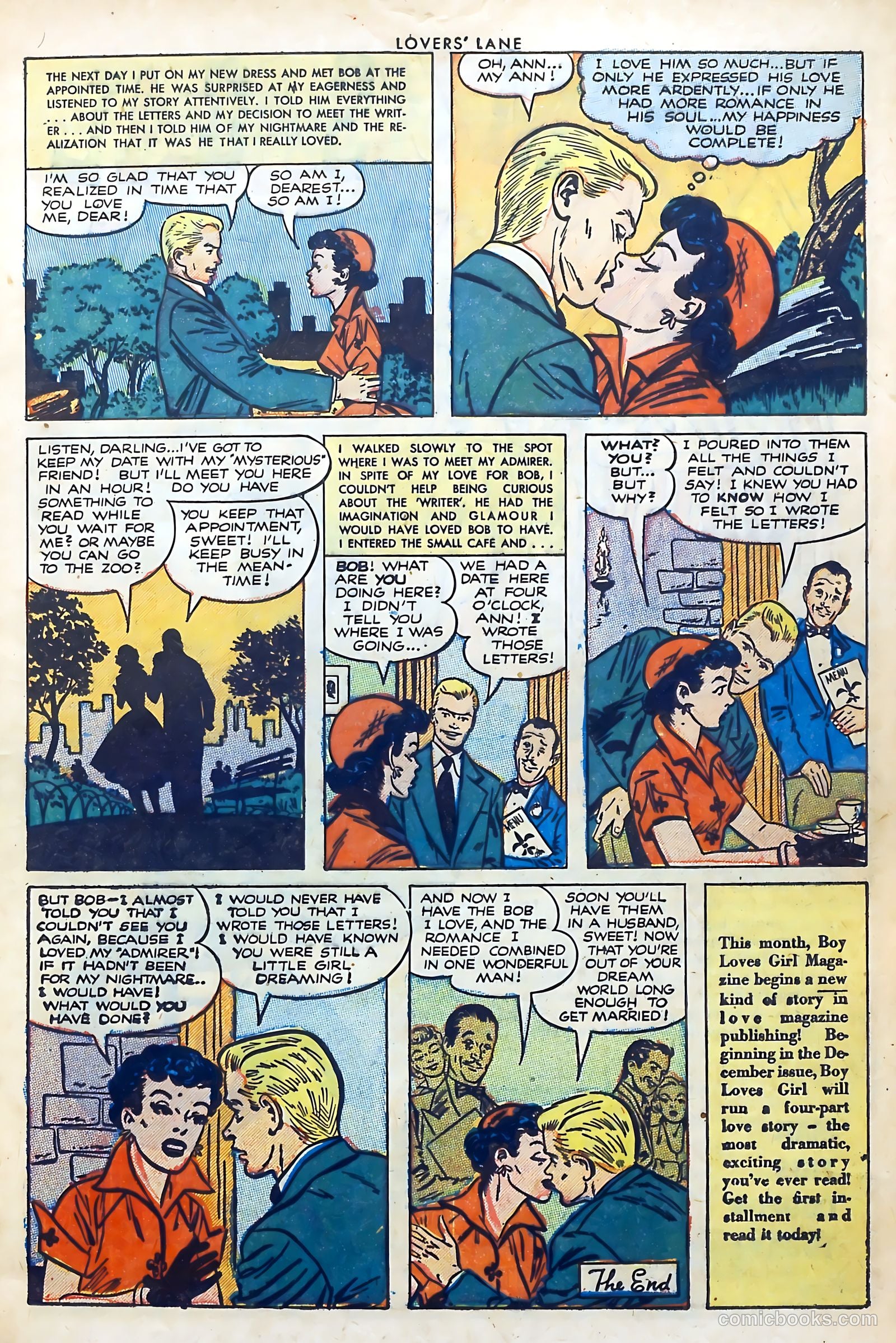Lovers' Lane #30 — page 9 of 36