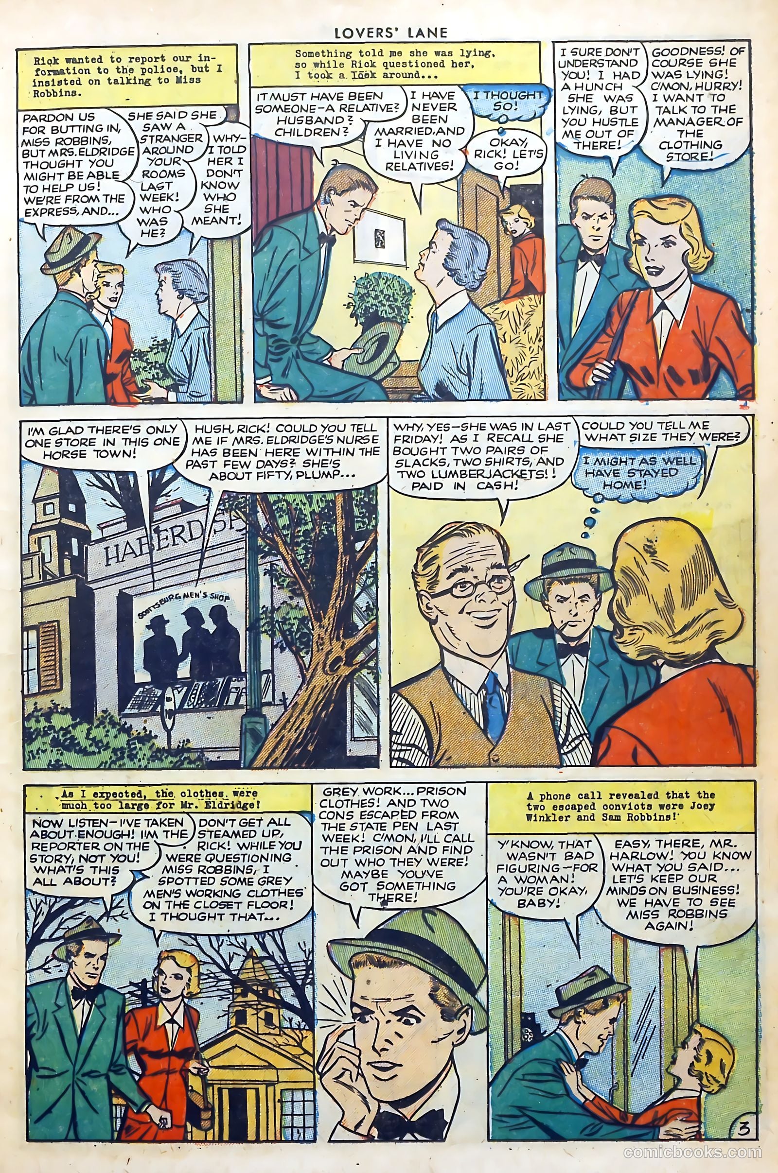 Lovers' Lane #30 — page 13 of 36