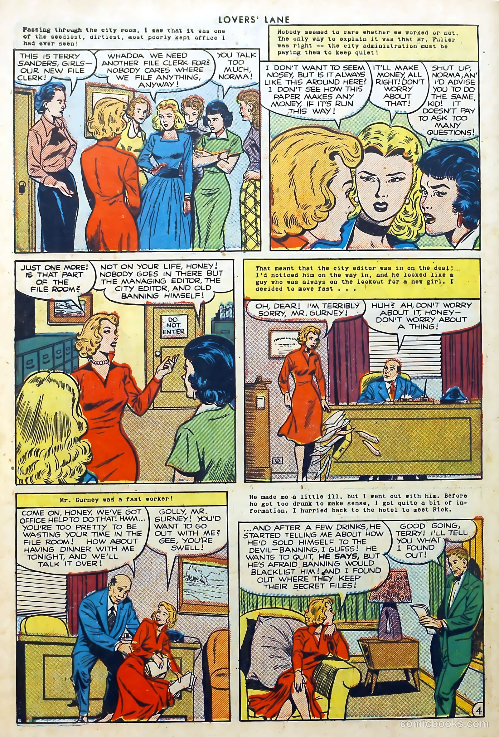 Lovers' Lane #32 — page 6 of 36