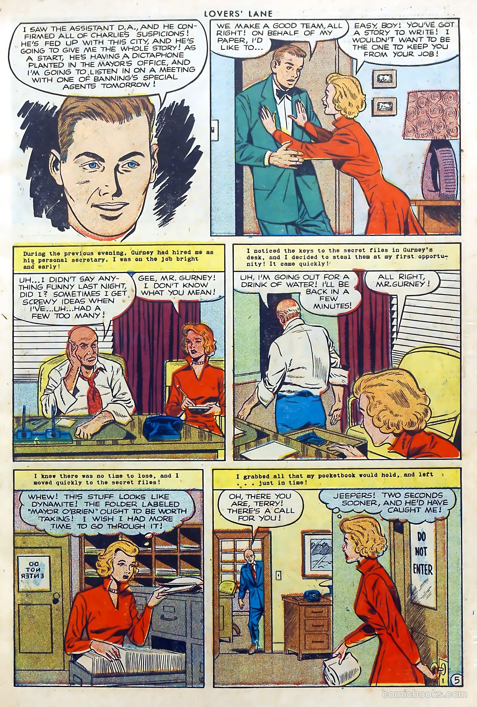 Lovers' Lane #32 — page 7 of 36