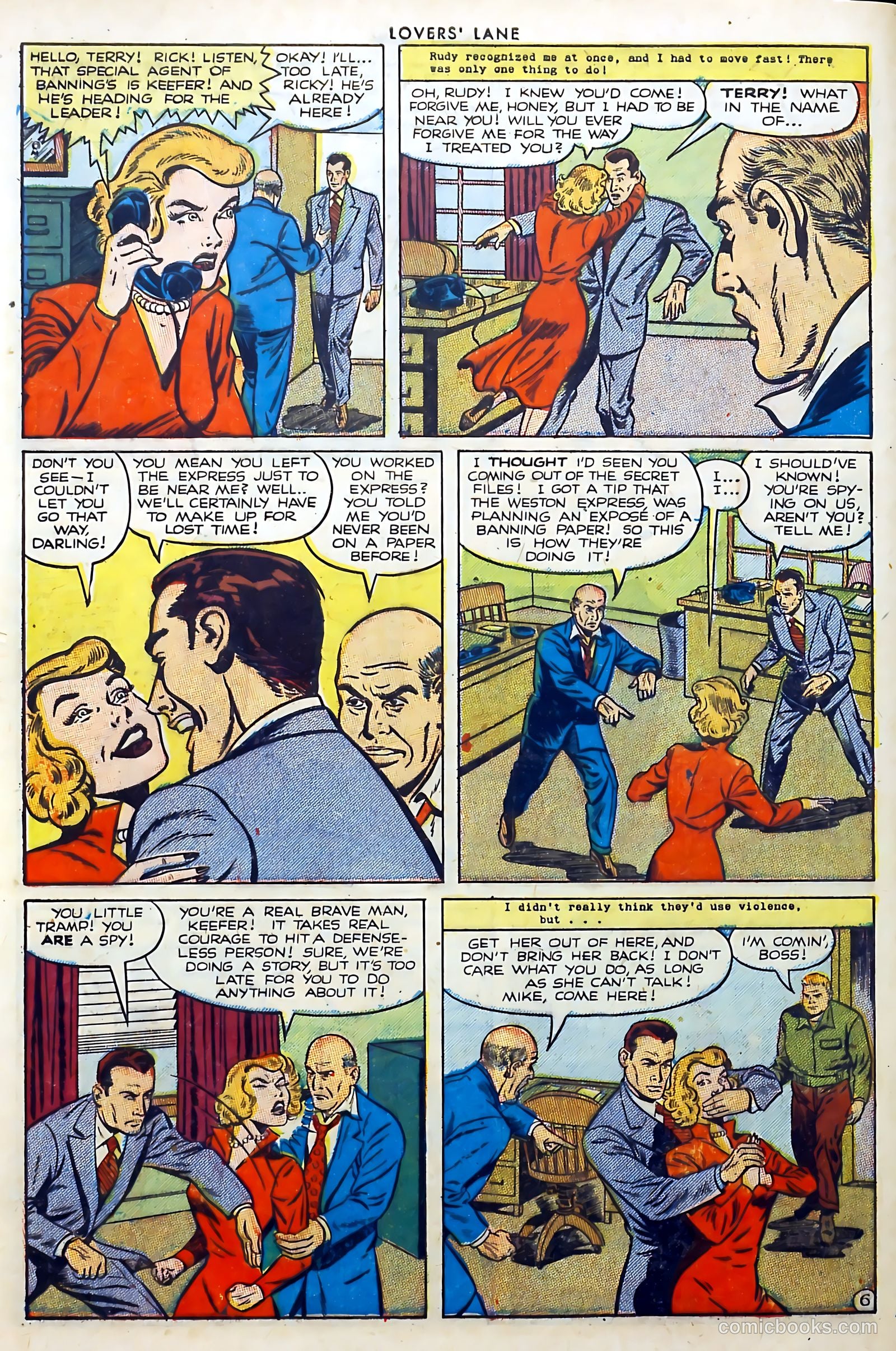 Lovers' Lane #32 — page 8 of 36