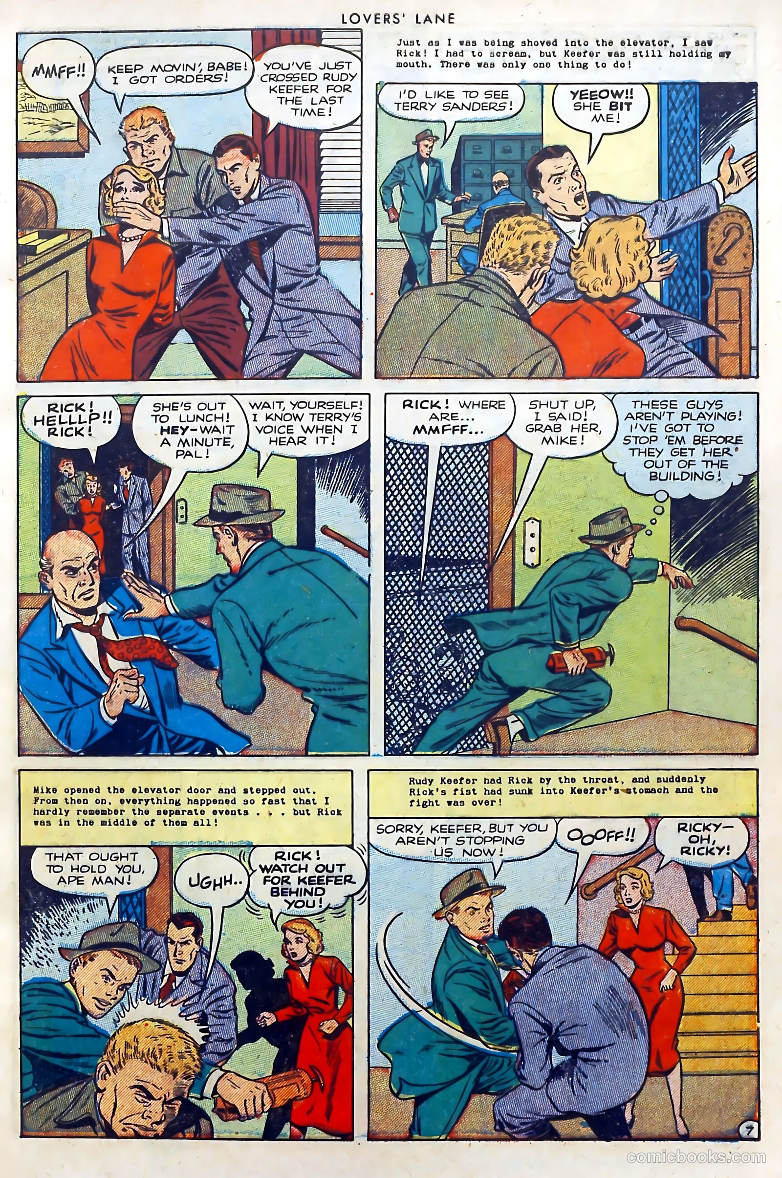 Lovers' Lane #32 — page 9 of 36