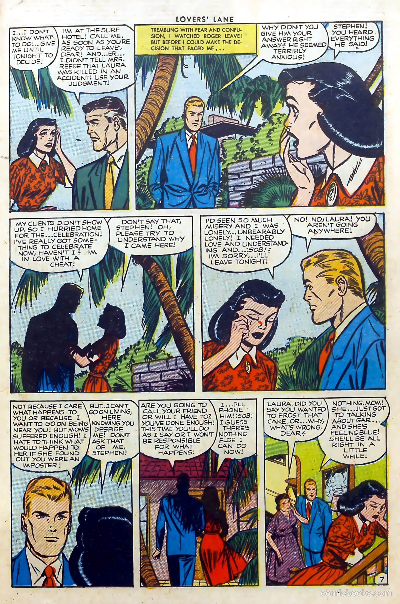 Lovers' Lane #32 — page 19 of 36