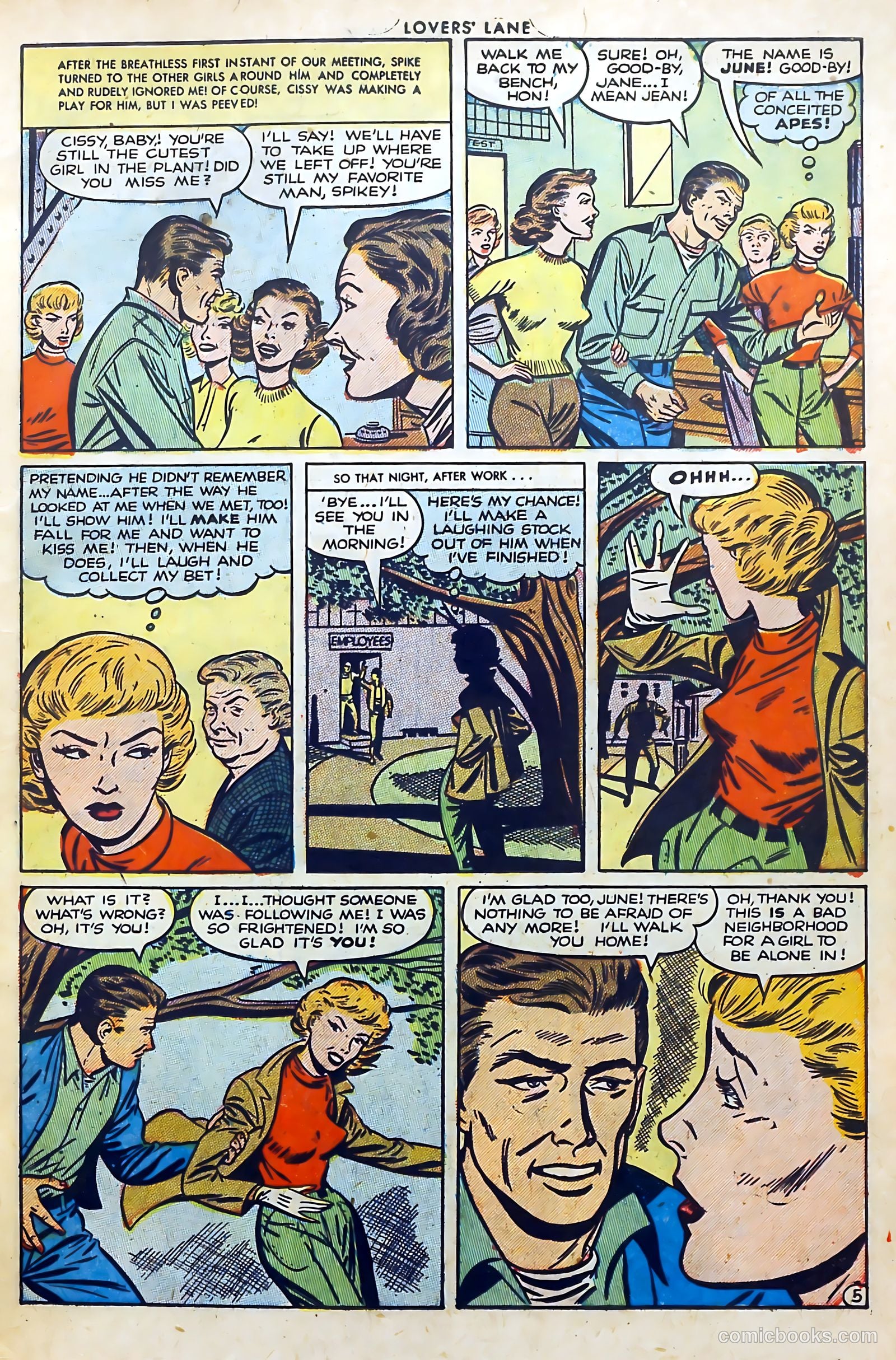 Lovers' Lane #34 — page 7 of 36