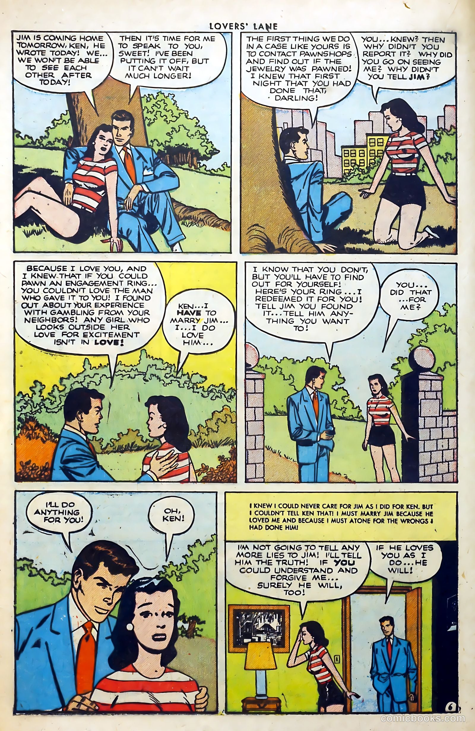 Lovers' Lane #35 — page 16 of 36