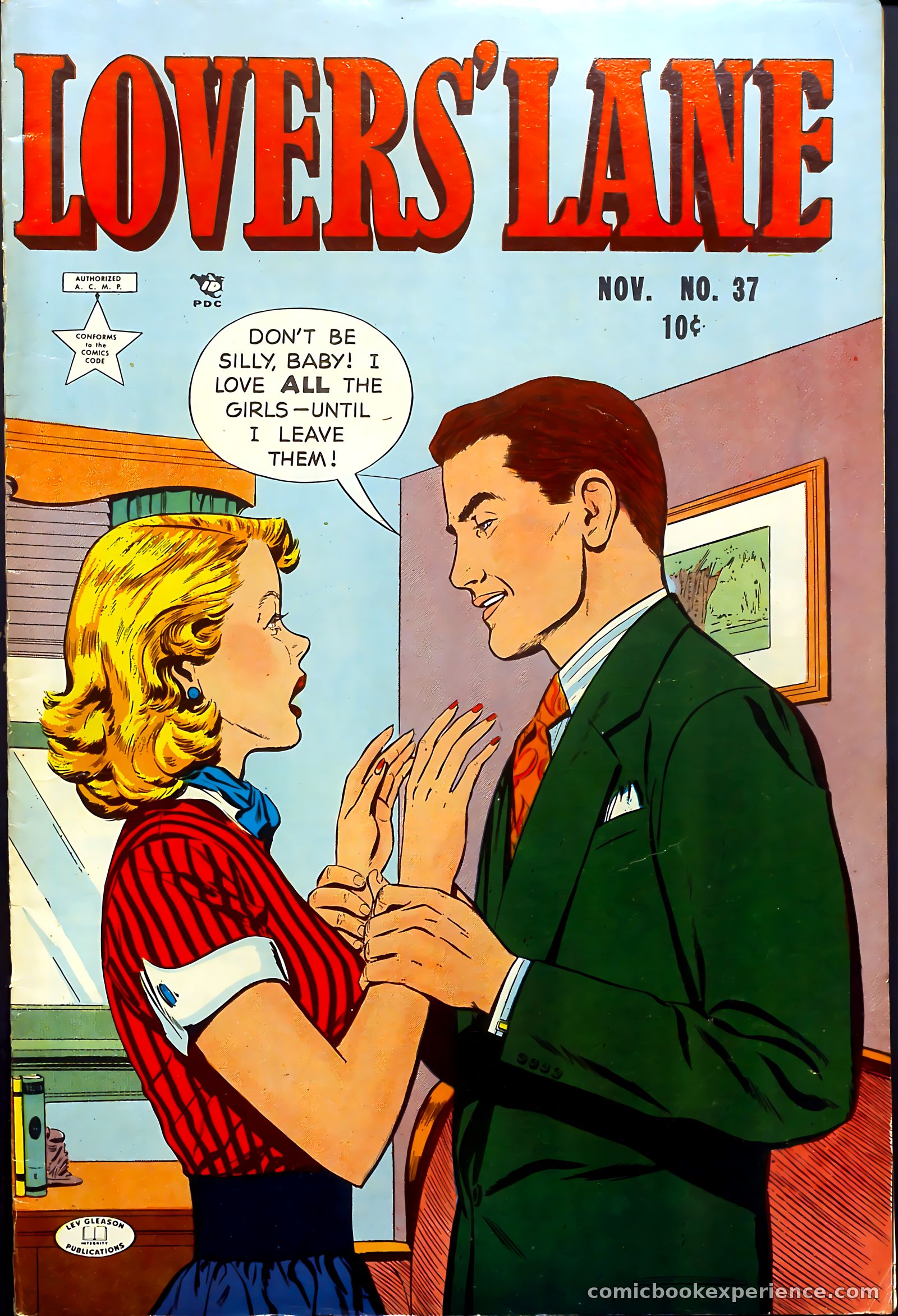 Lovers' Lane #37 — page 1 of 36