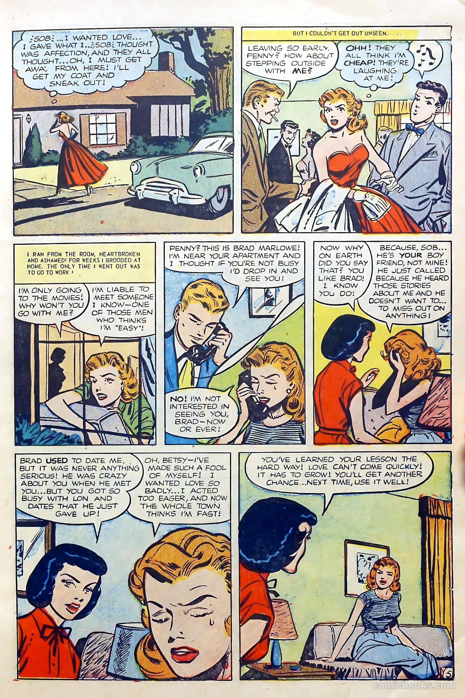 Lovers' Lane #38 — page 7 of 36
