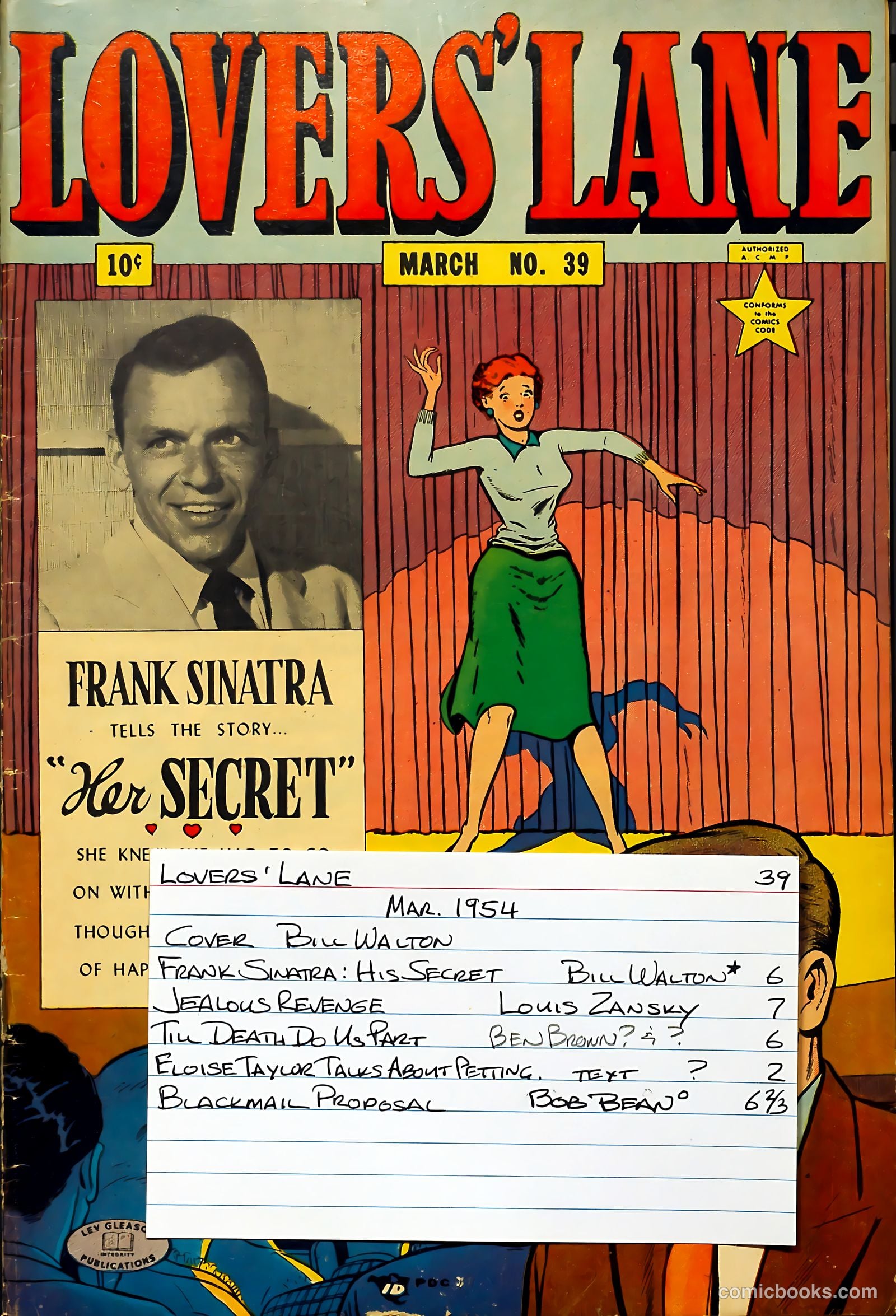 Lovers' Lane #39 — page 37 of 37