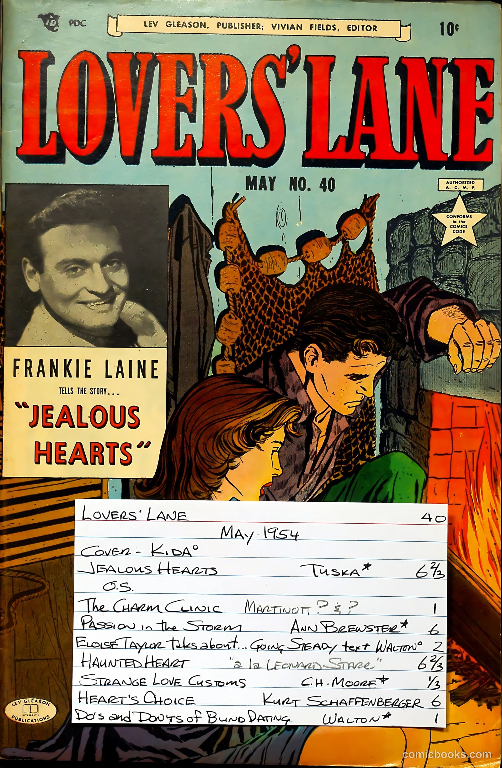 Lovers' Lane #40 — page 37 of 37
