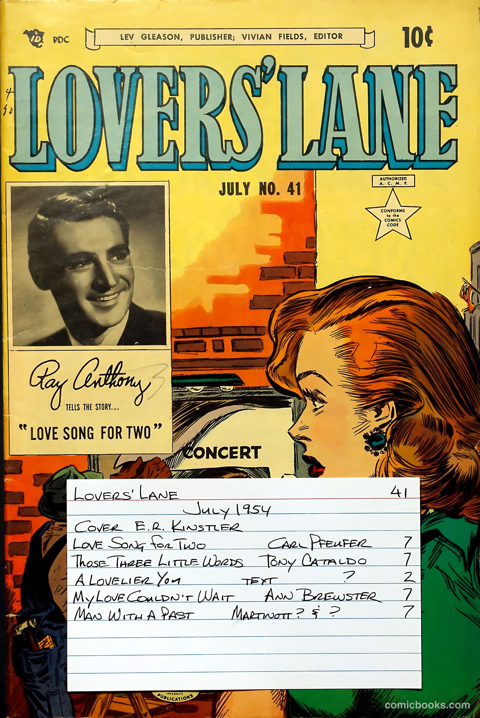 Lovers' Lane #41 — page 37 of 37