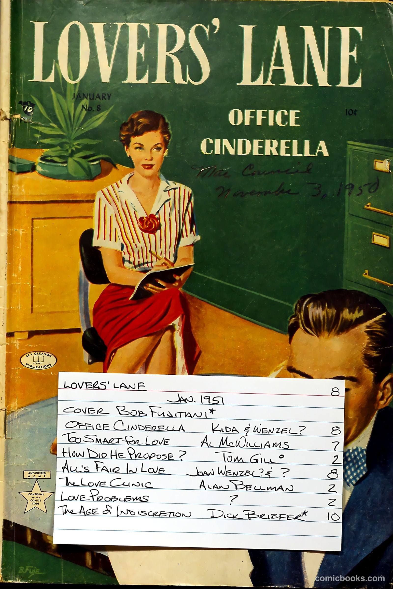 Lovers' Lane #8 — page 53 of 53