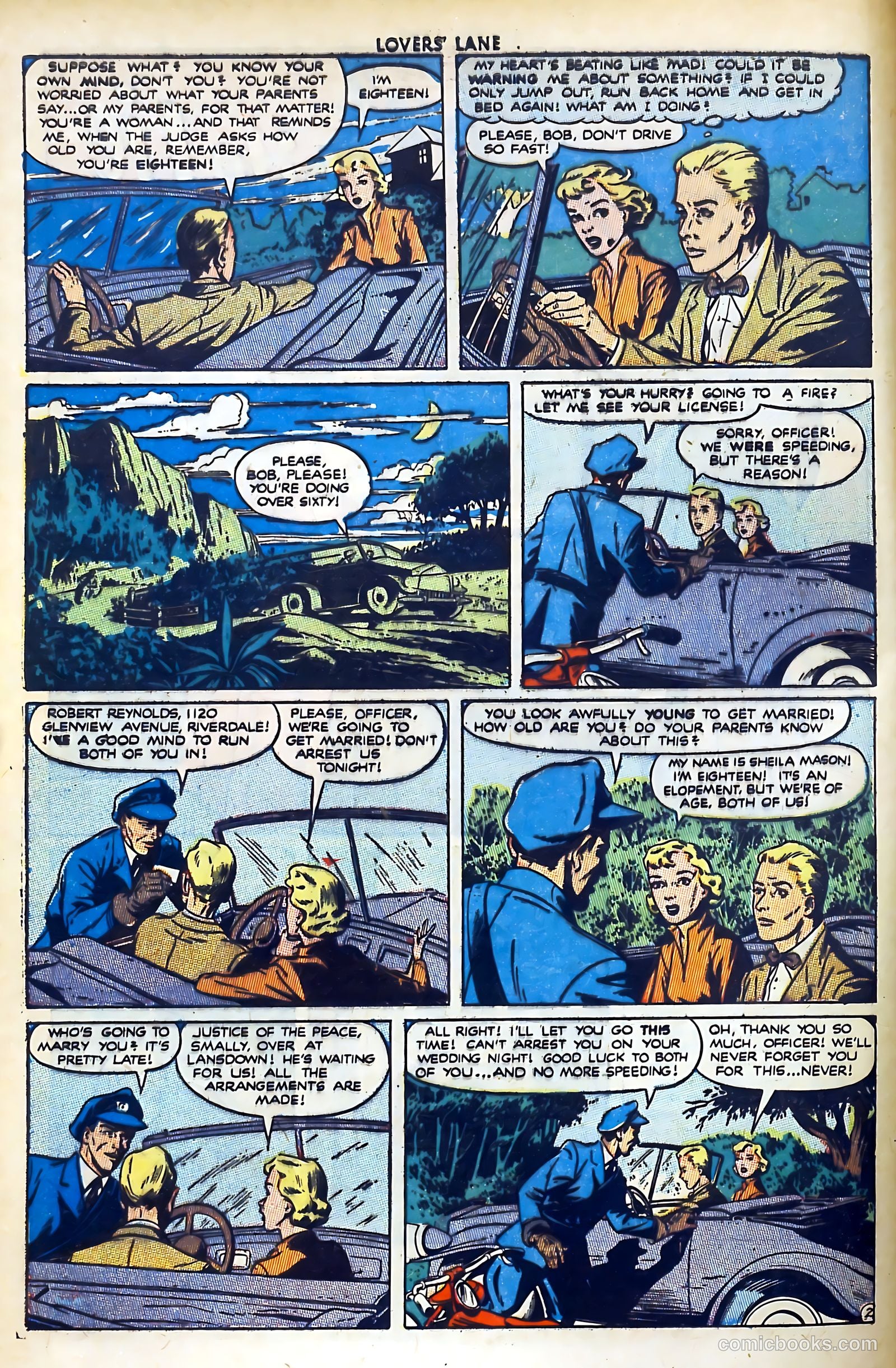 Lovers' Lane #9 — page 4 of 53