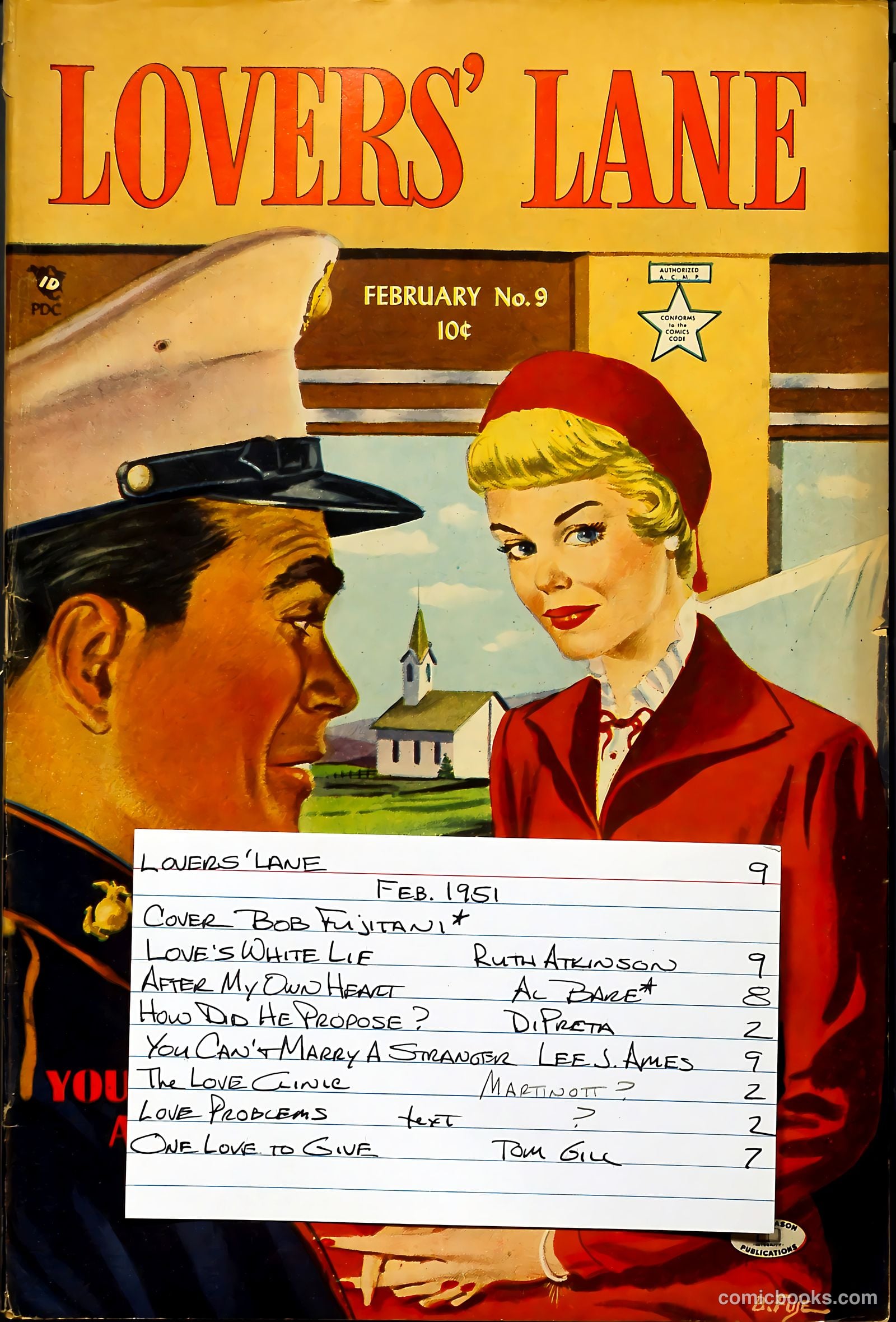 Lovers' Lane #9 — page 53 of 53