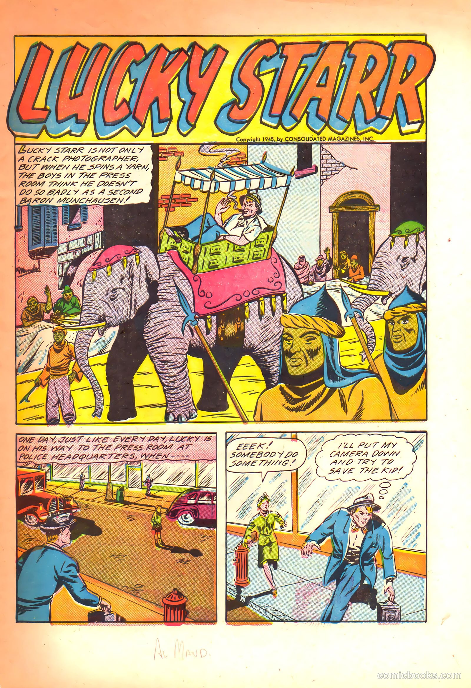 Lucky Comics #3 — page 3 of 36