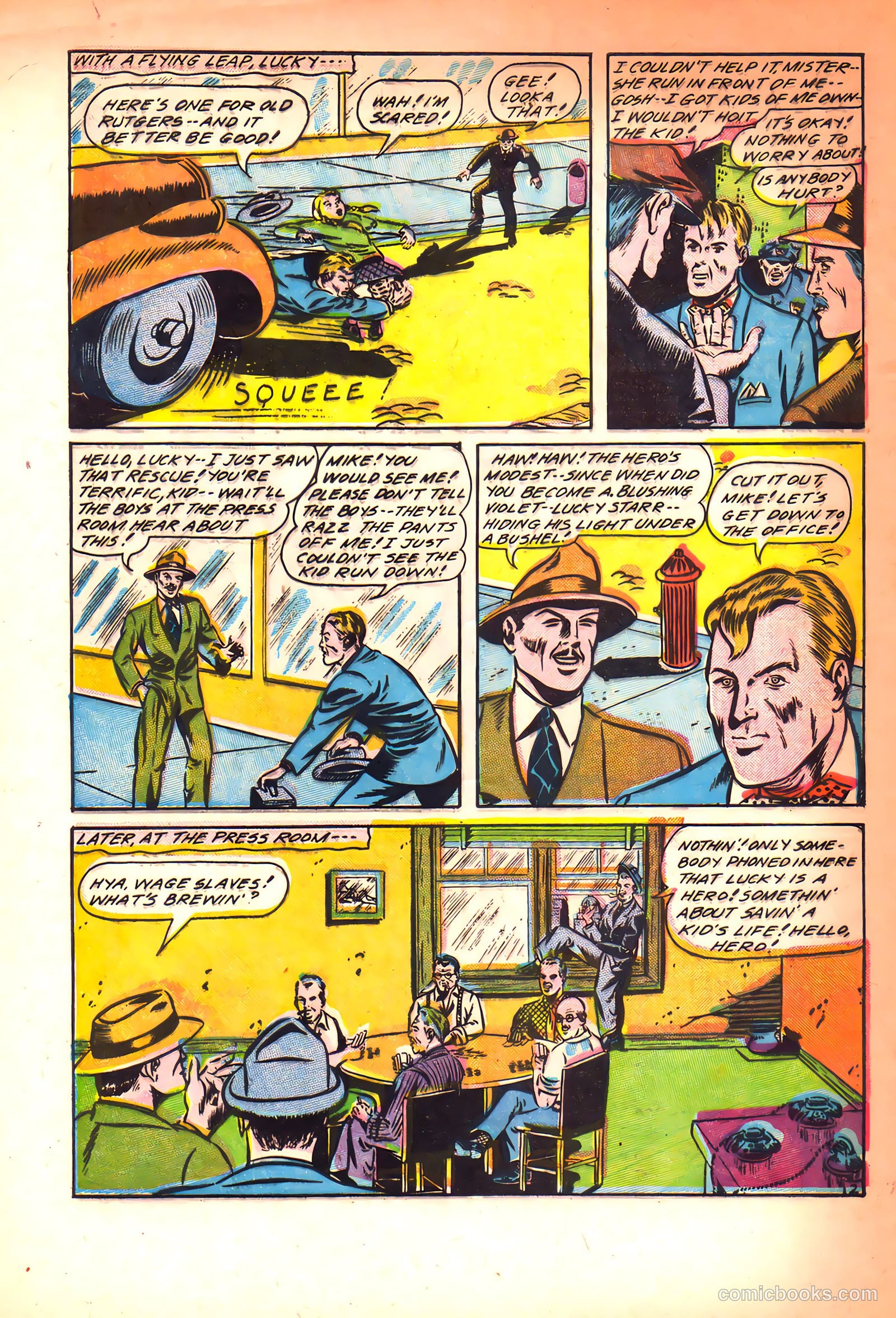 Lucky Comics #3 — page 4 of 36