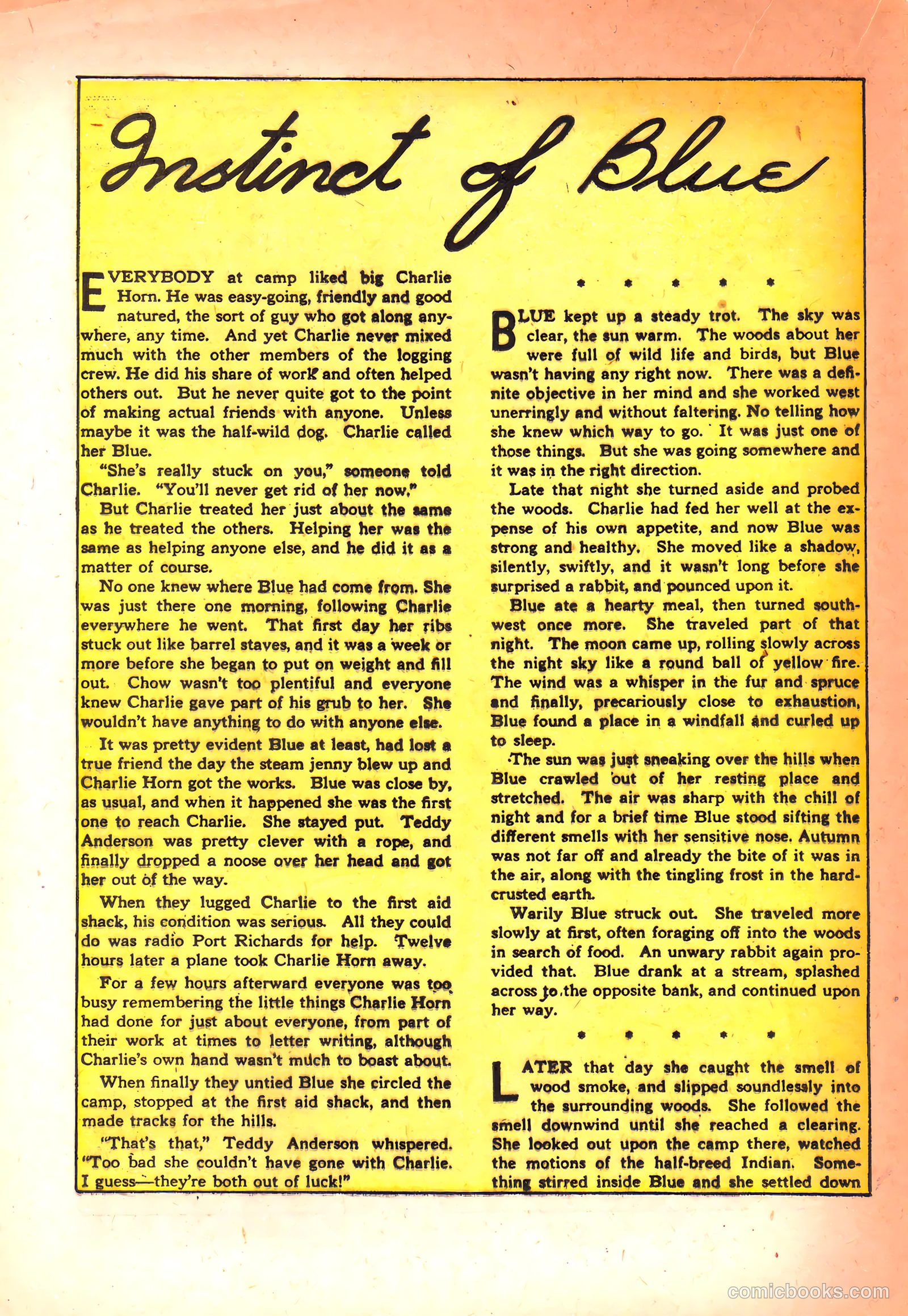 Lucky Comics #3 — page 20 of 36