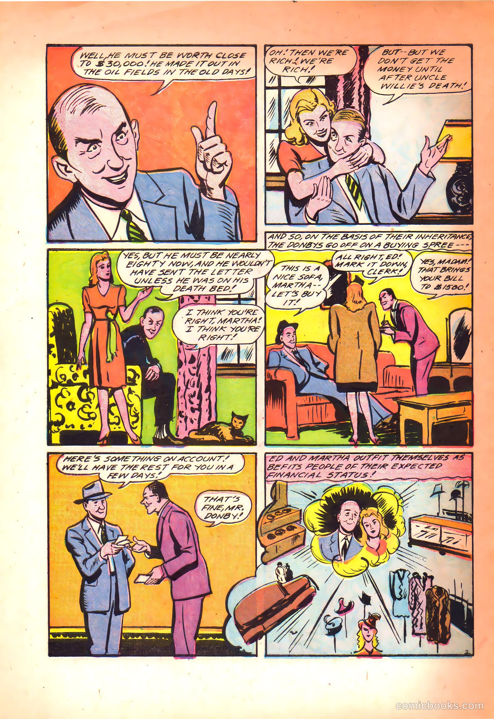 Lucky Comics #3 — page 32 of 36