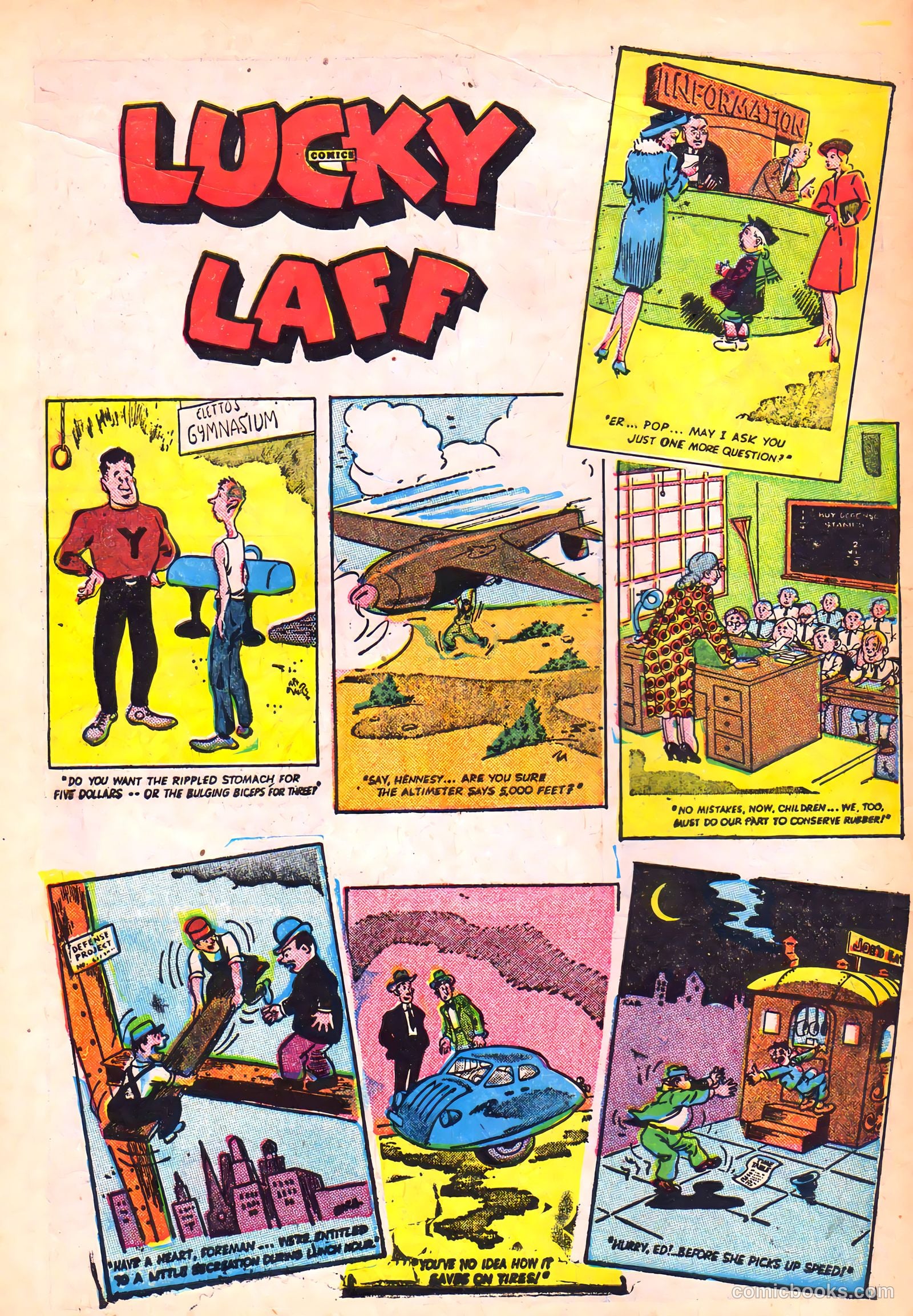 Lucky Comics #4 — page 50 of 52