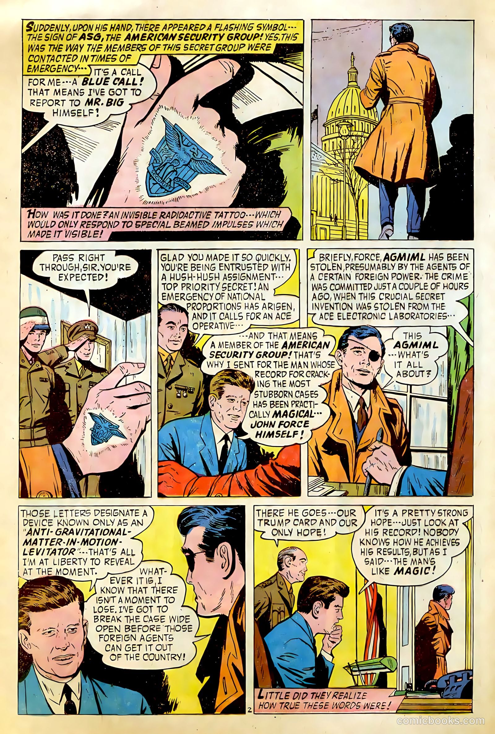 Magic Agent #1 — page 3 of 35