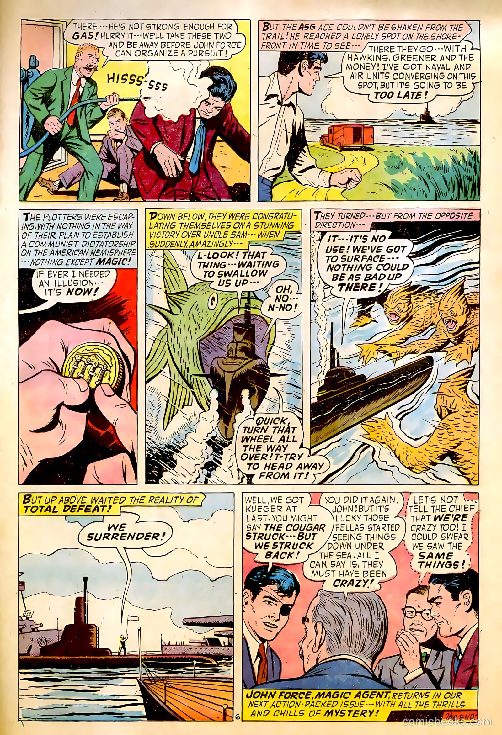 Magic Agent #1 — page 32 of 35