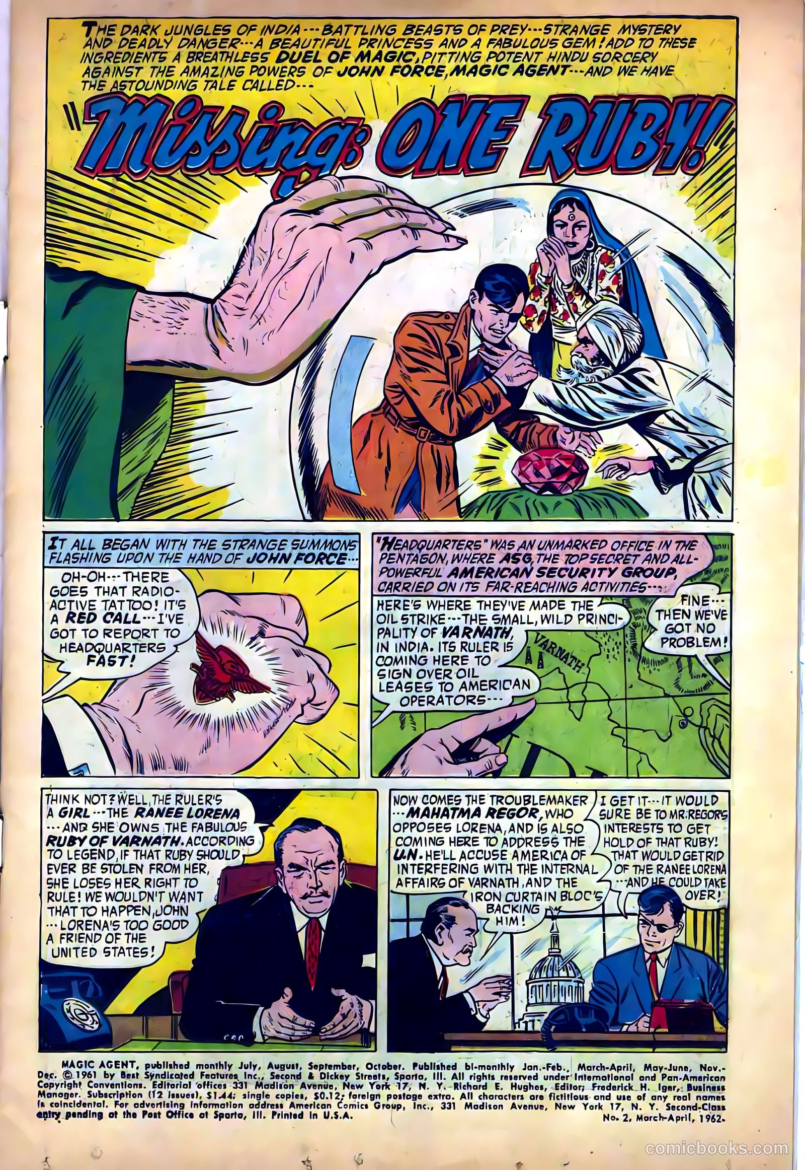 Magic Agent #2 — page 3 of 36