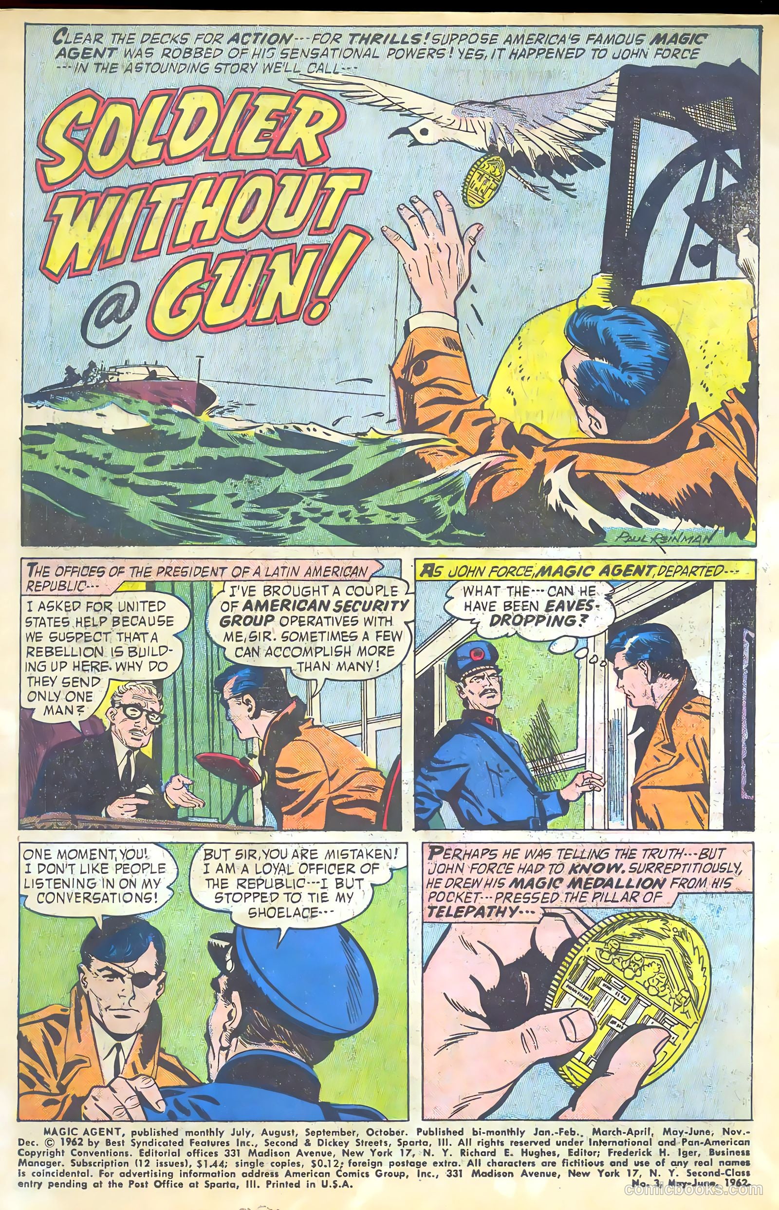 Magic Agent #3 — page 3 of 36
