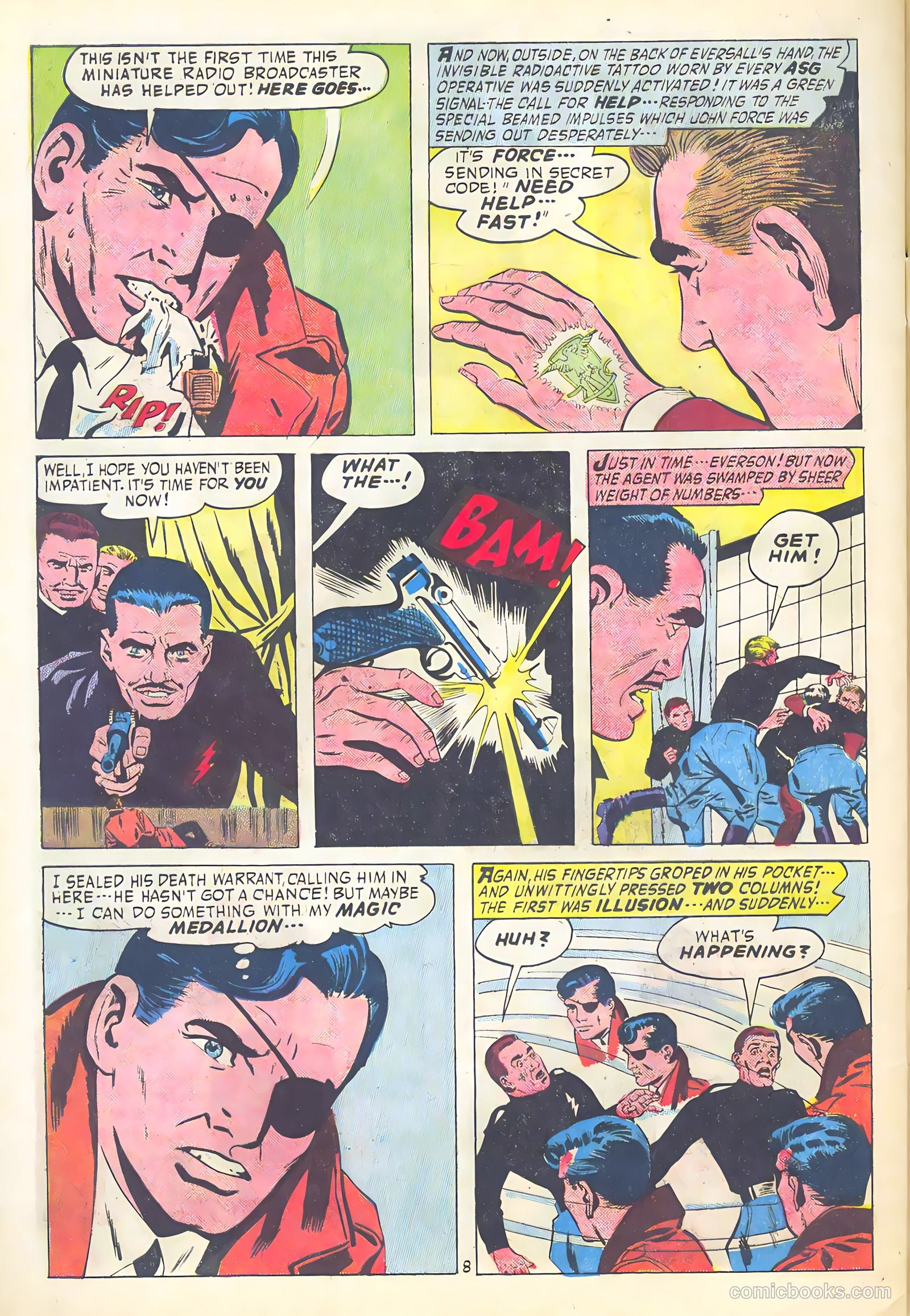 Magic Agent #3 — page 32 of 36