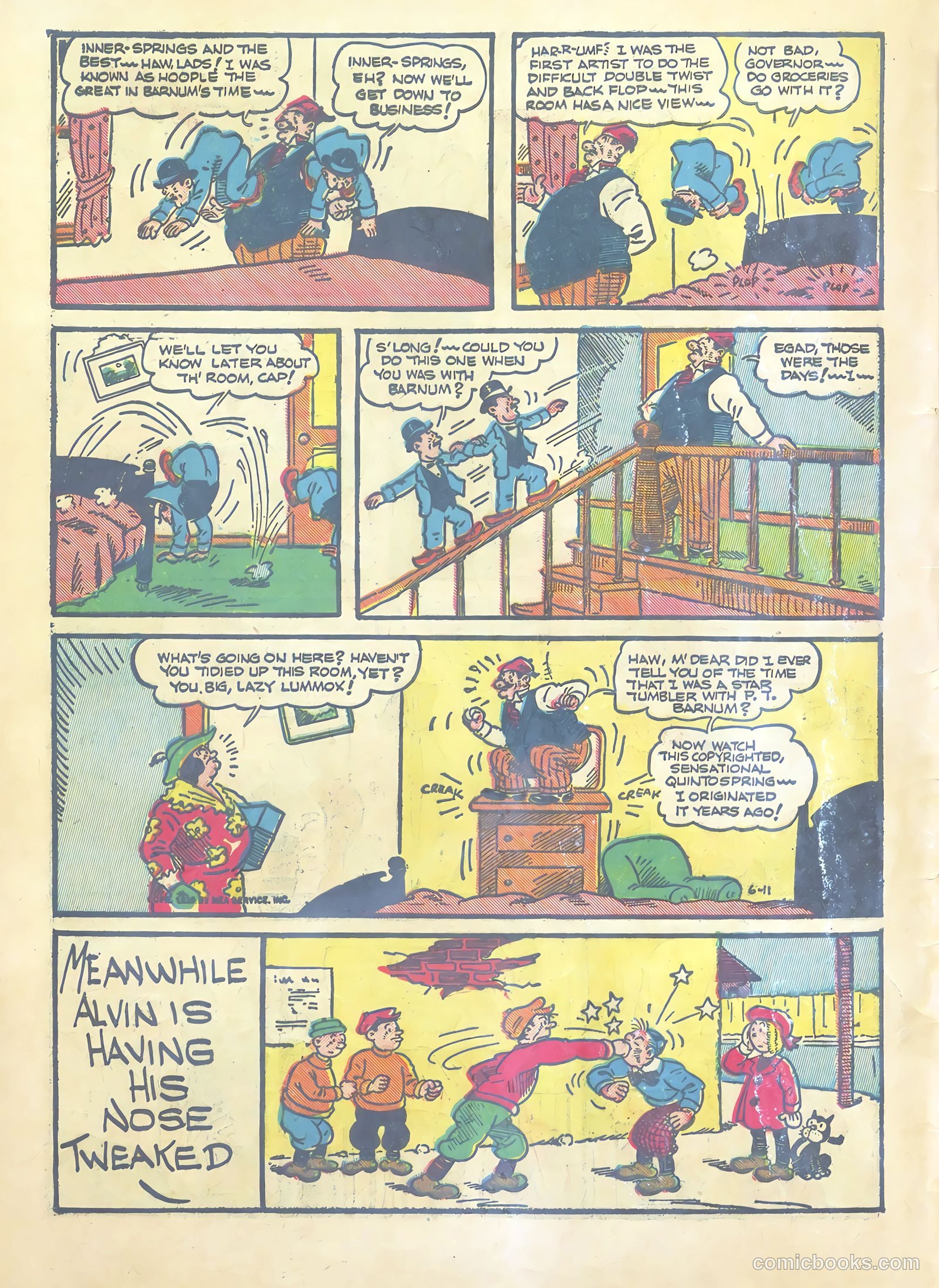 Major Hoople Comics #1 — page 4 of 68