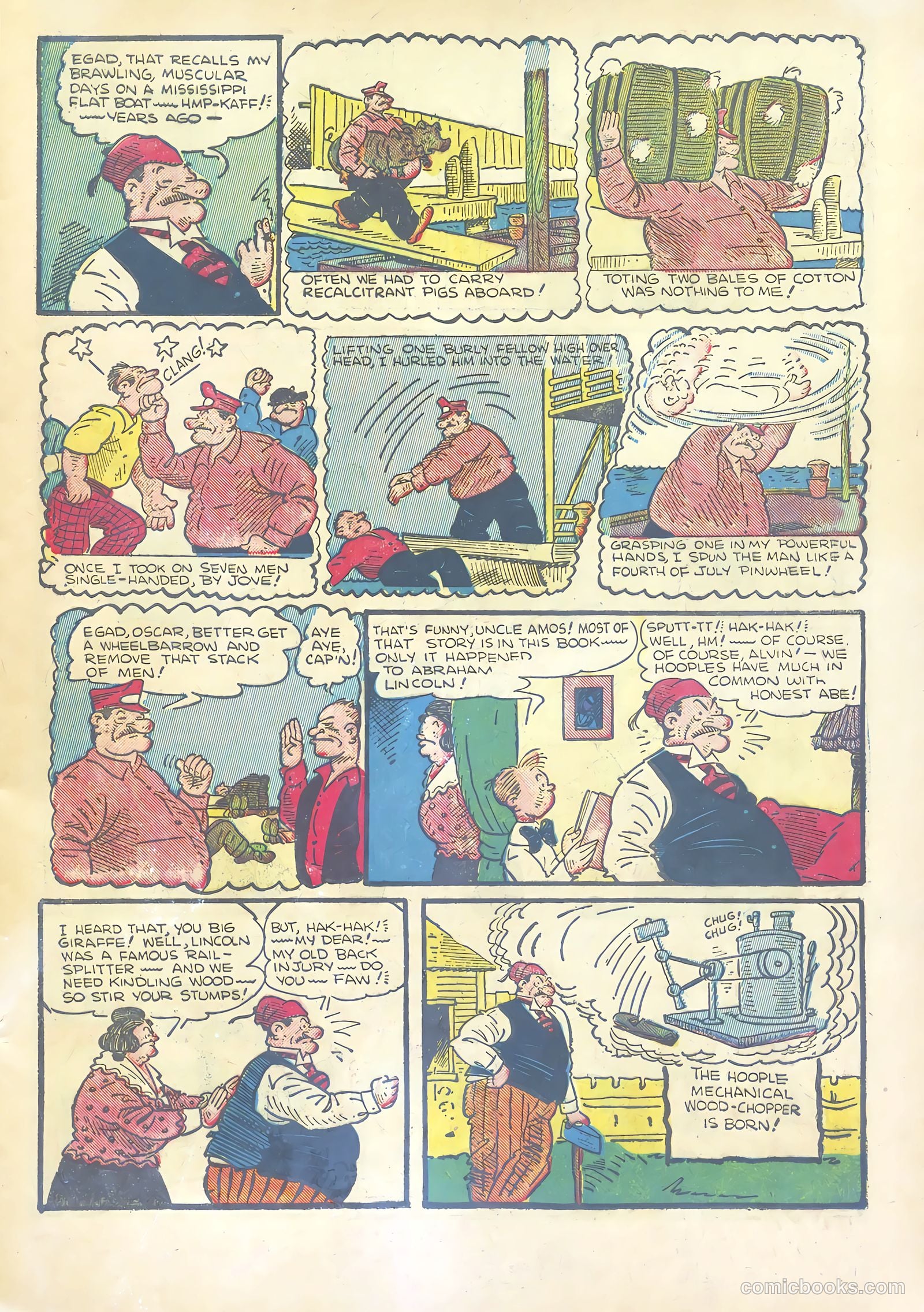 Major Hoople Comics #1 — page 7 of 68