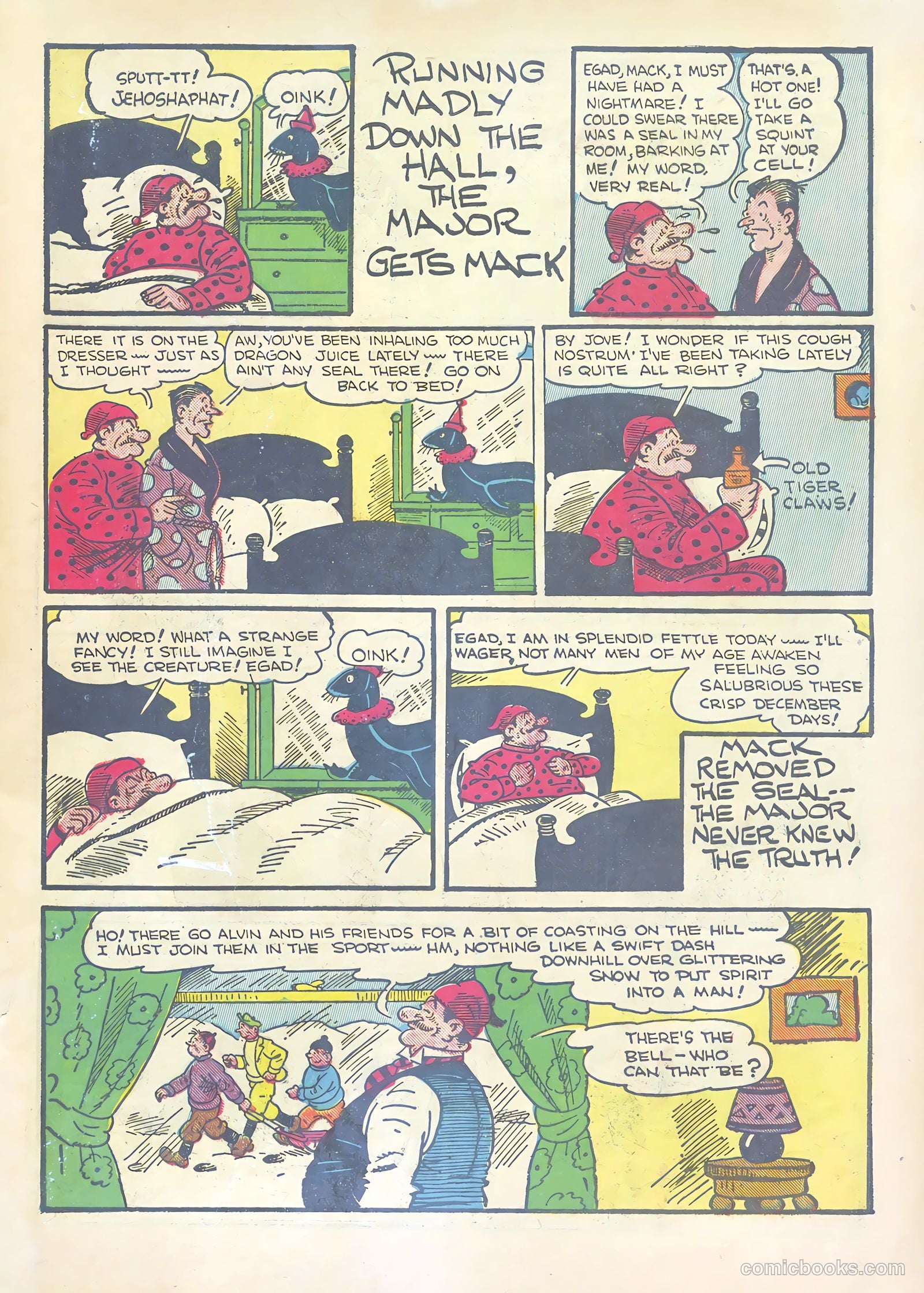 Major Hoople Comics #1 — page 9 of 68