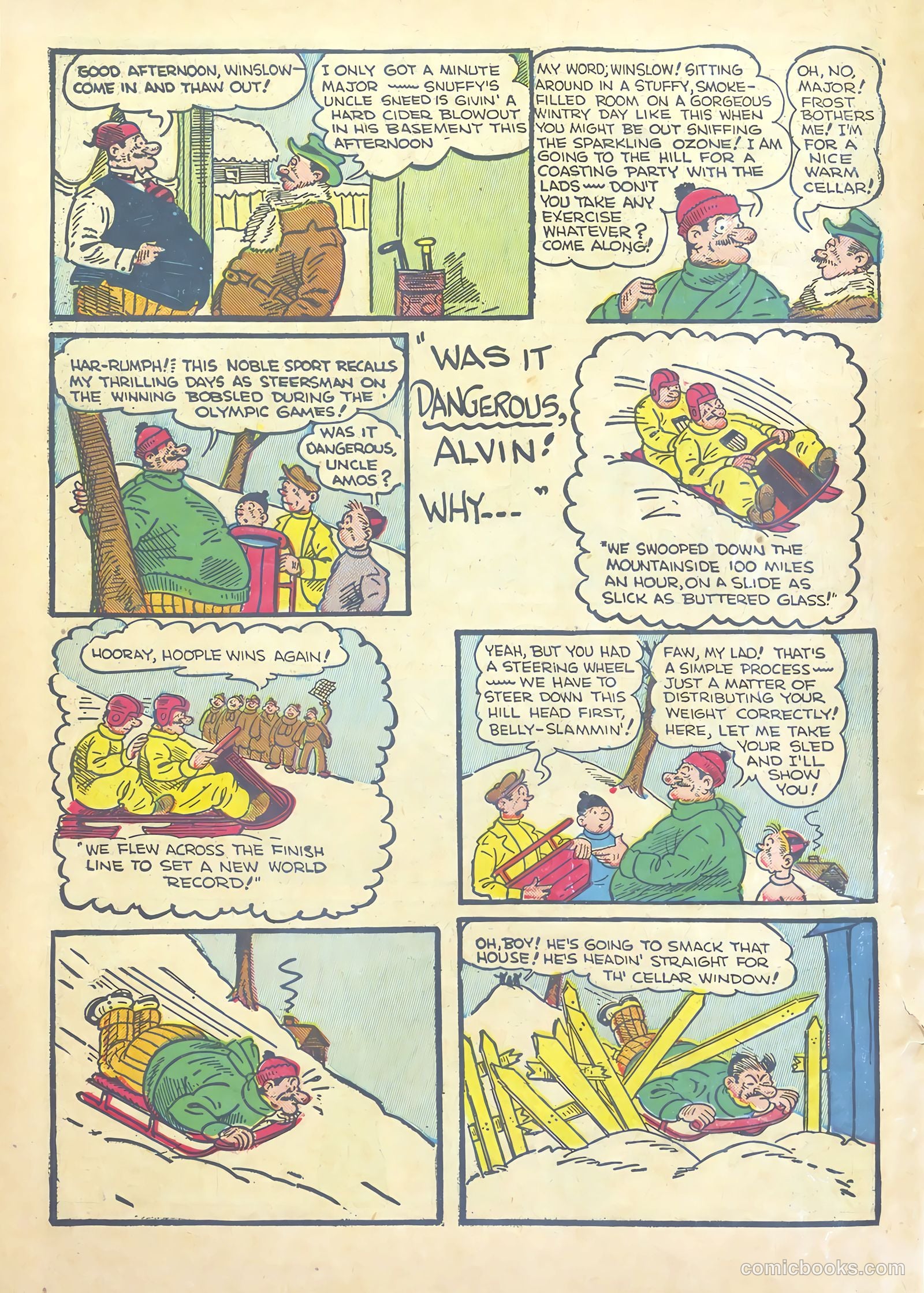 Major Hoople Comics #1 — page 10 of 68