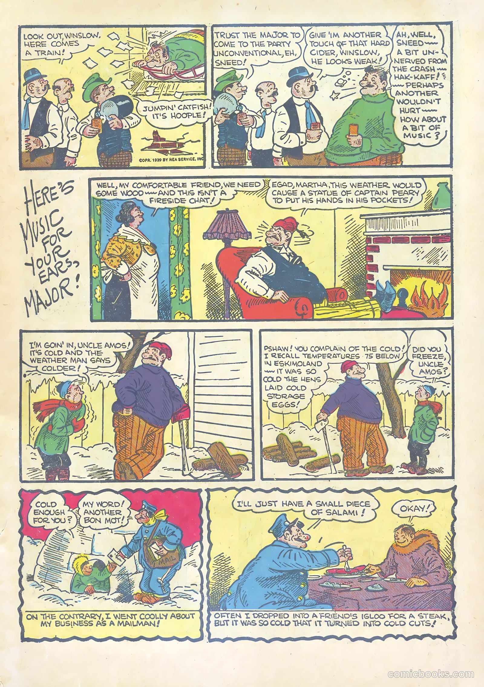 Major Hoople Comics #1 — page 11 of 68