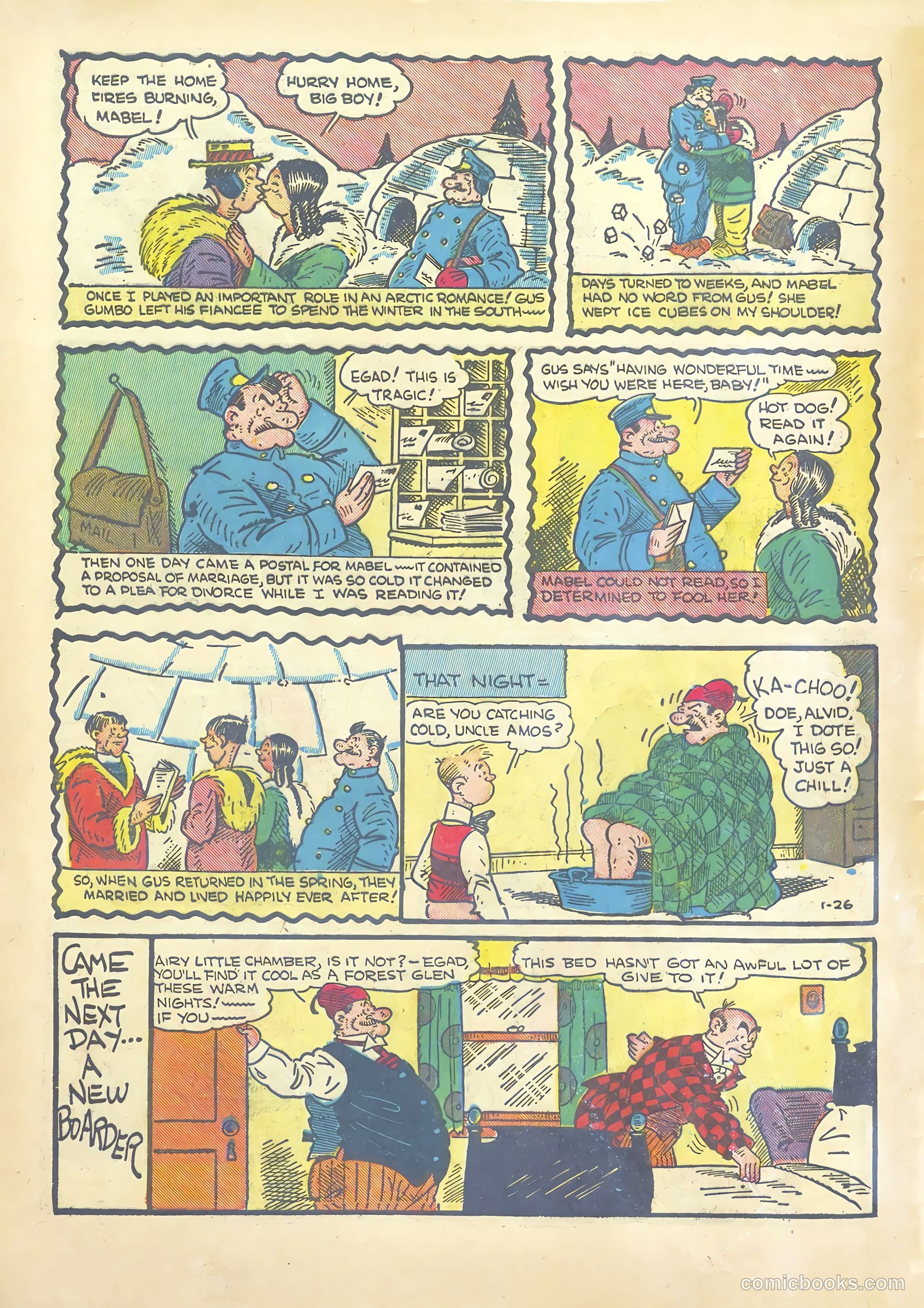 Major Hoople Comics #1 — page 12 of 68