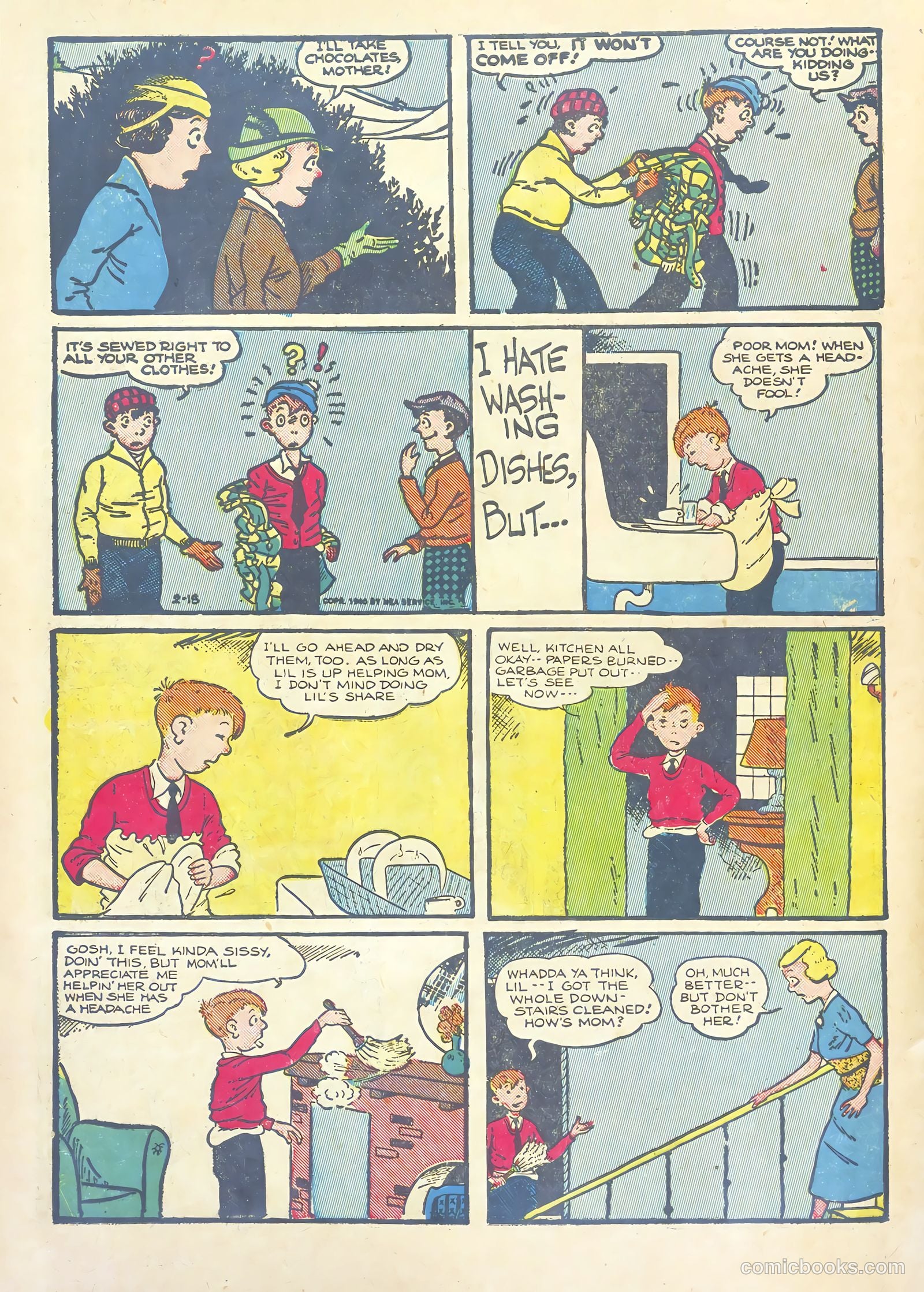 Major Hoople Comics #1 — page 56 of 68