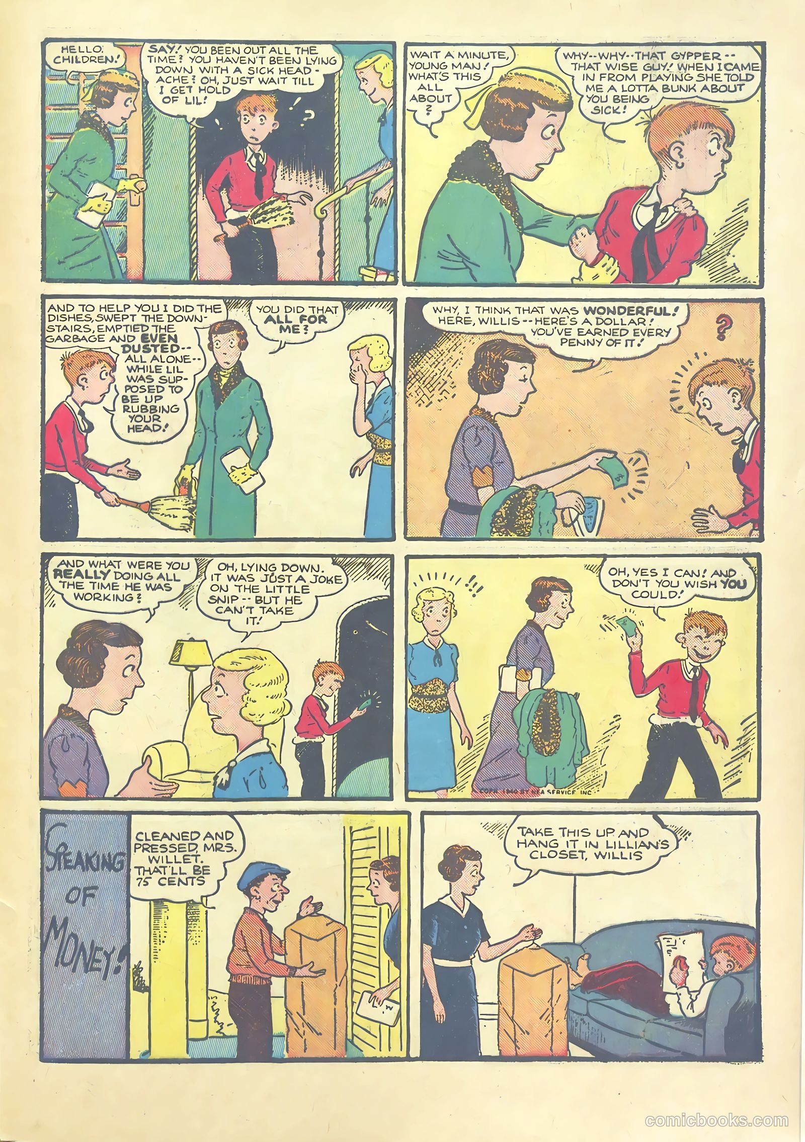 Major Hoople Comics #1 — page 57 of 68