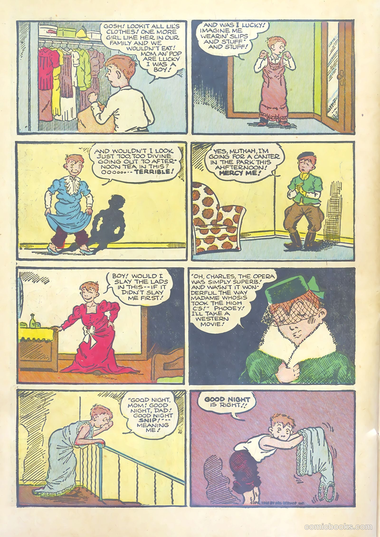 Major Hoople Comics #1 — page 58 of 68