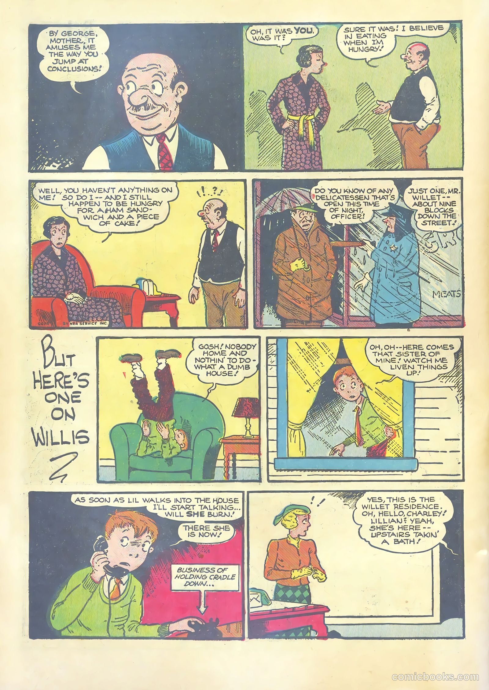 Major Hoople Comics #1 — page 60 of 68