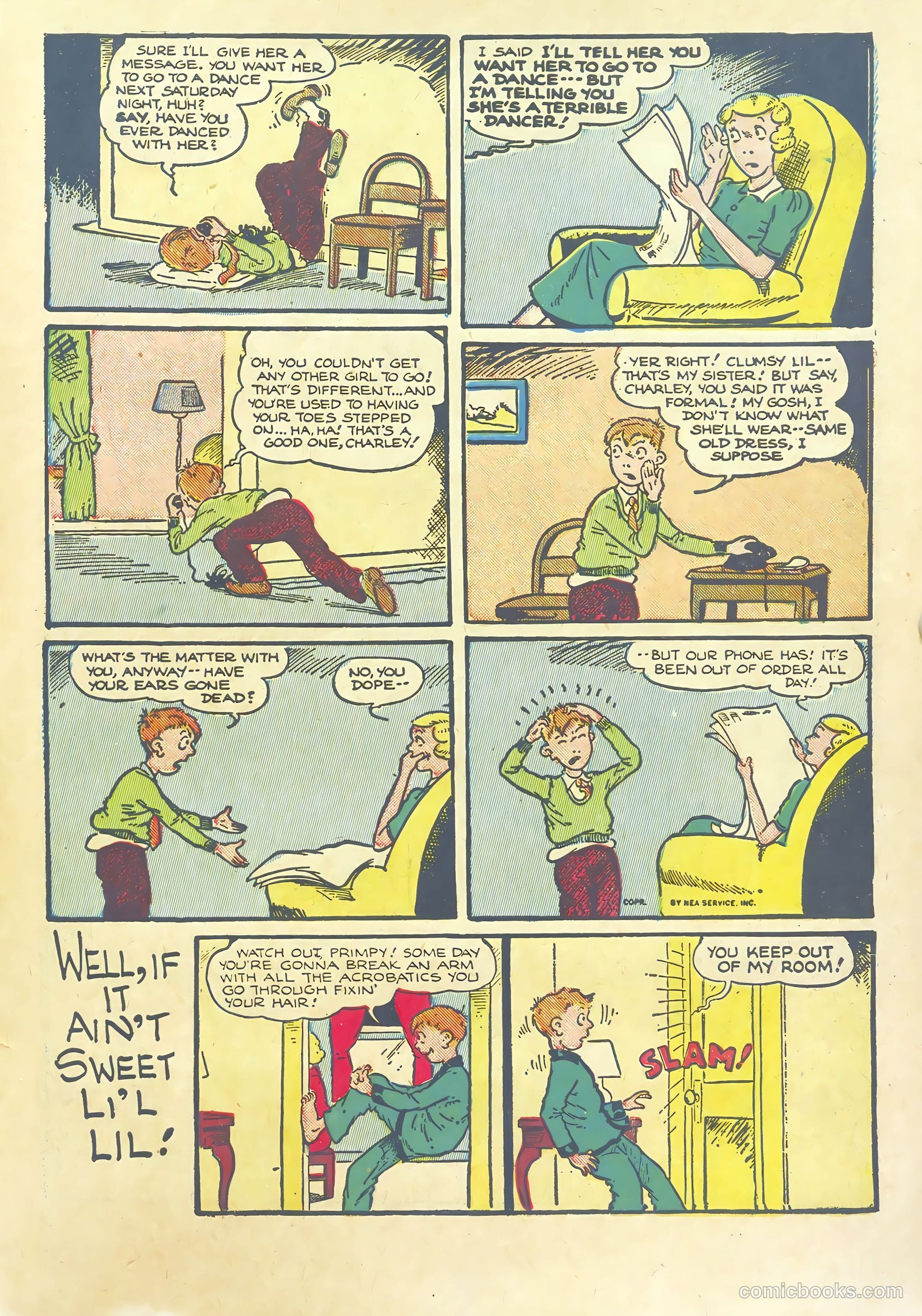 Major Hoople Comics #1 — page 61 of 68