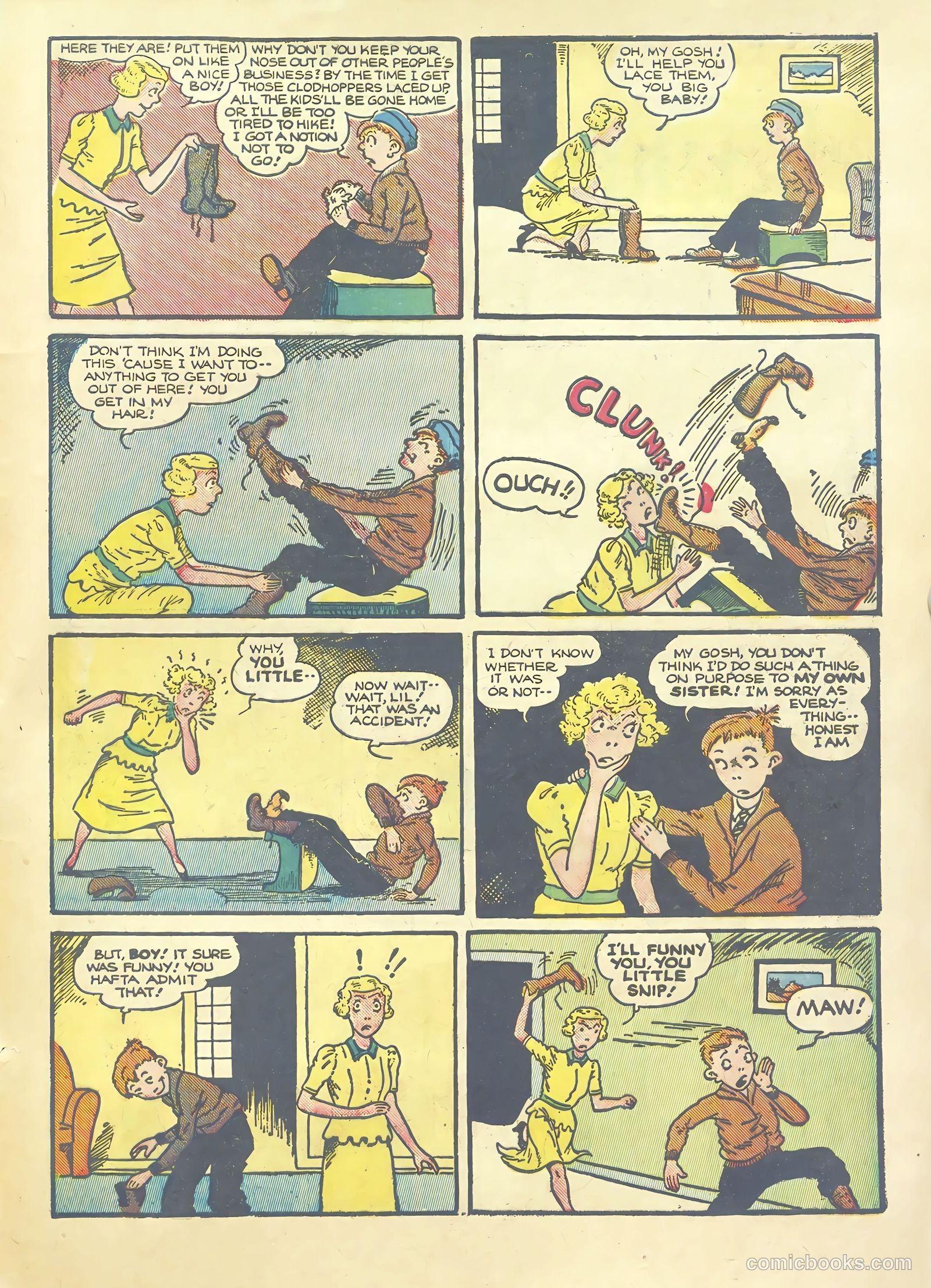 Major Hoople Comics #1 — page 63 of 68