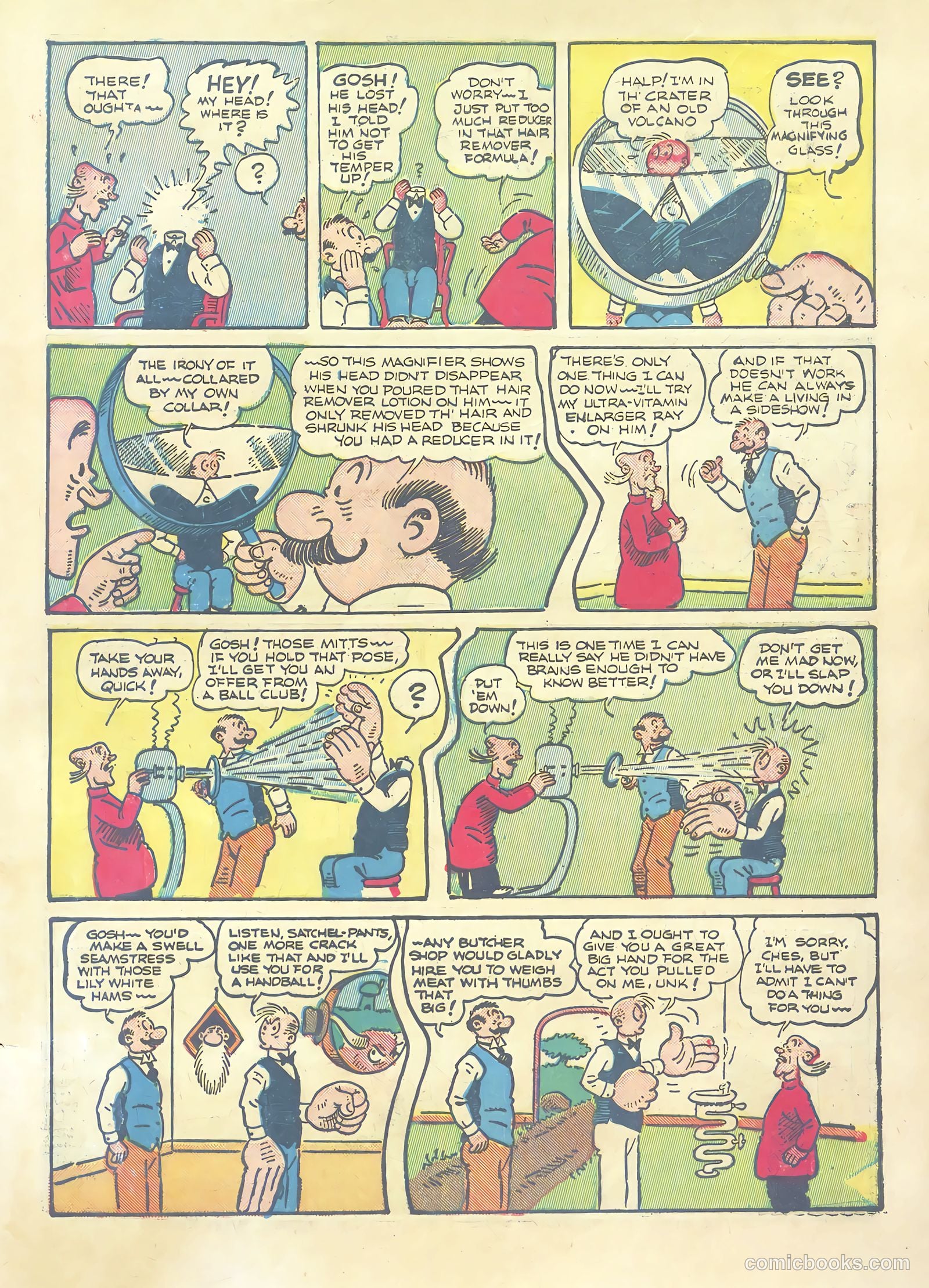 Major Hoople Comics #1 — page 65 of 68