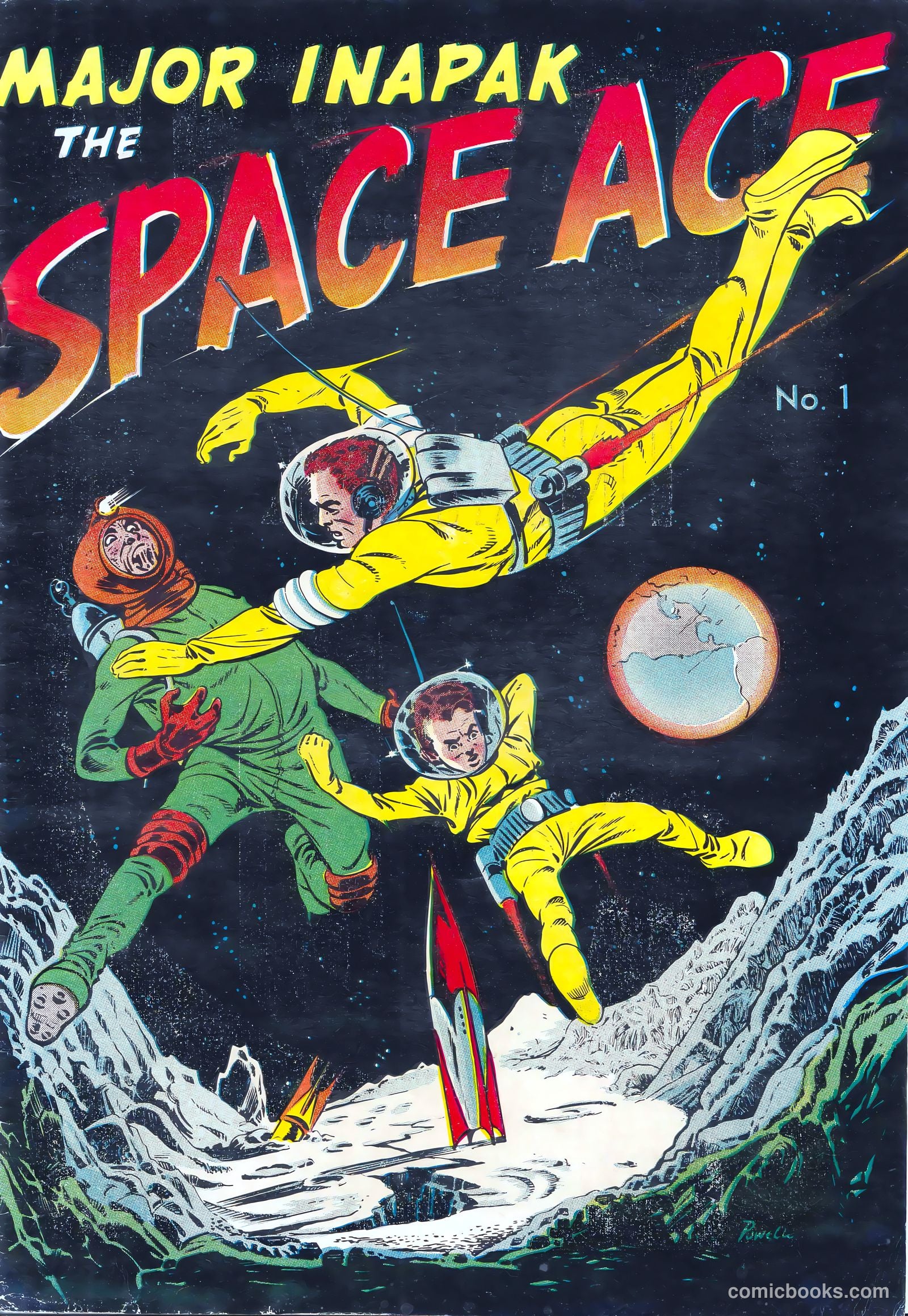 Major Inapak the Space Ace #1 — page 1 of 20