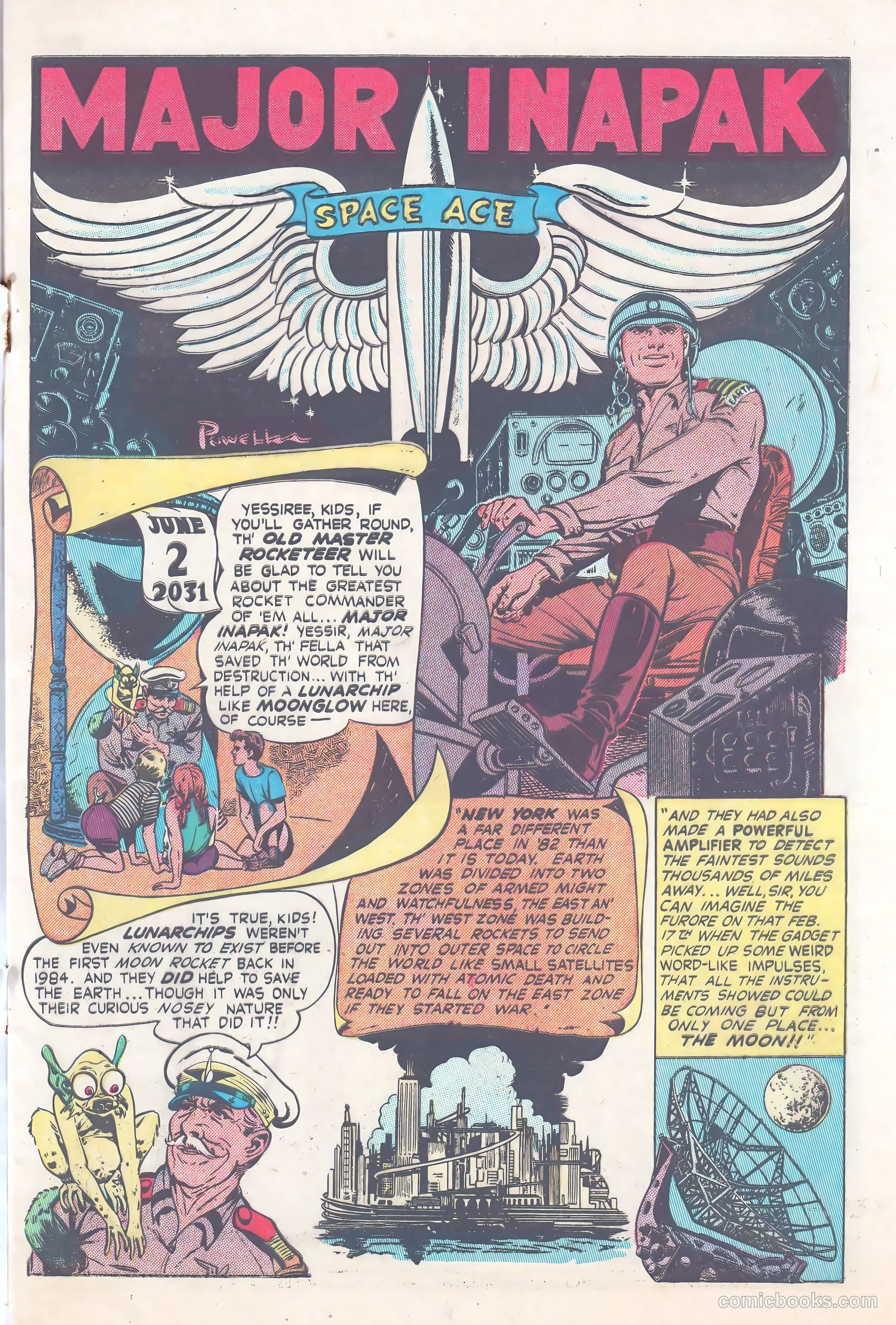 Major Inapak the Space Ace #1 — page 3 of 20
