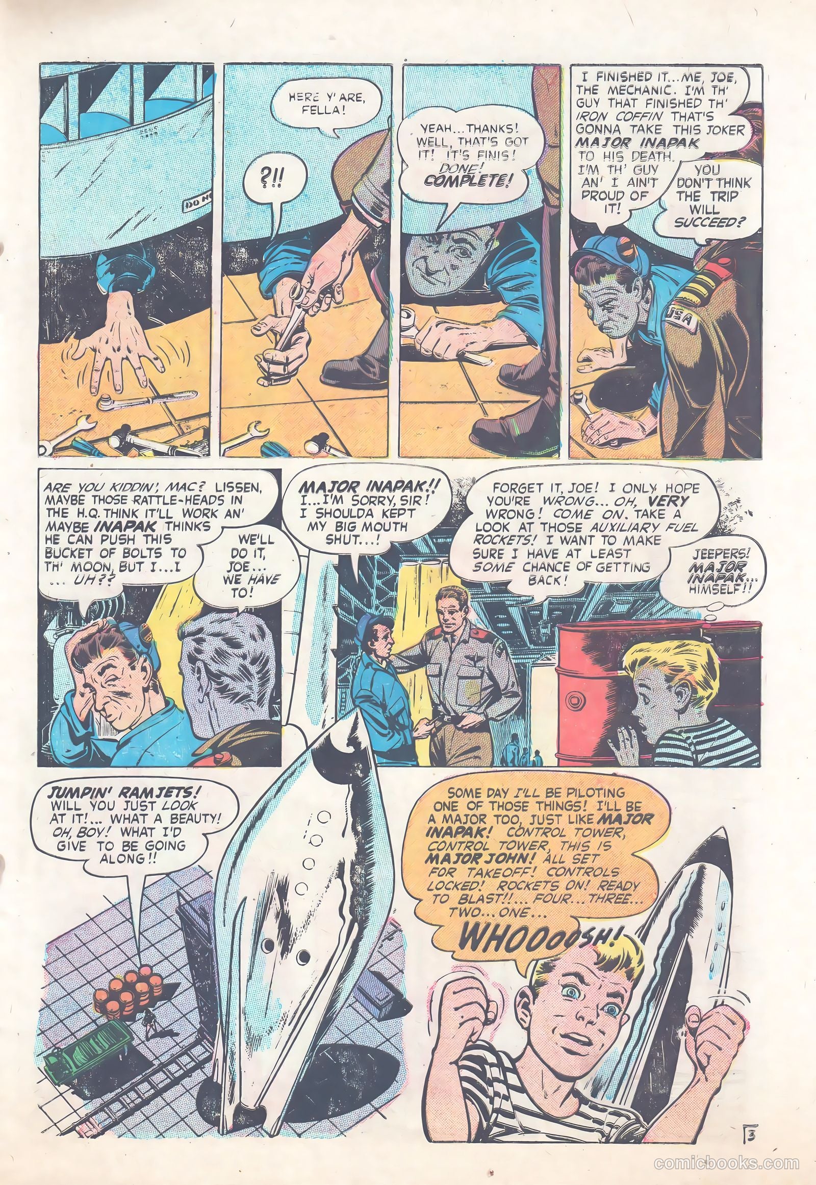 Major Inapak the Space Ace #1 — page 5 of 20