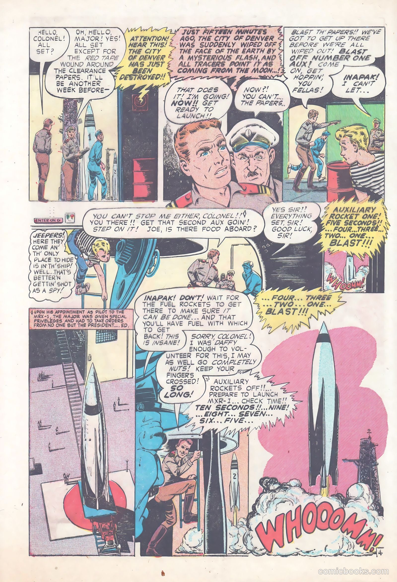 Major Inapak the Space Ace #1 — page 6 of 20