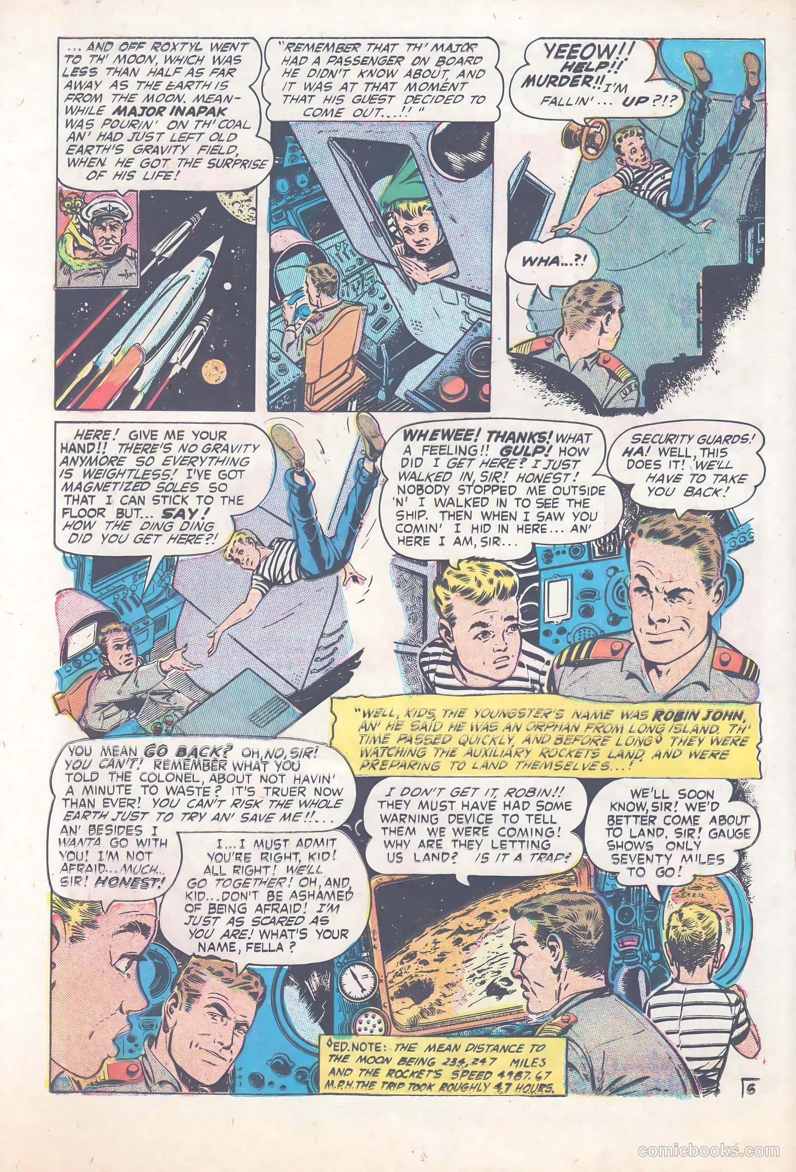 Major Inapak the Space Ace #1 — page 8 of 20