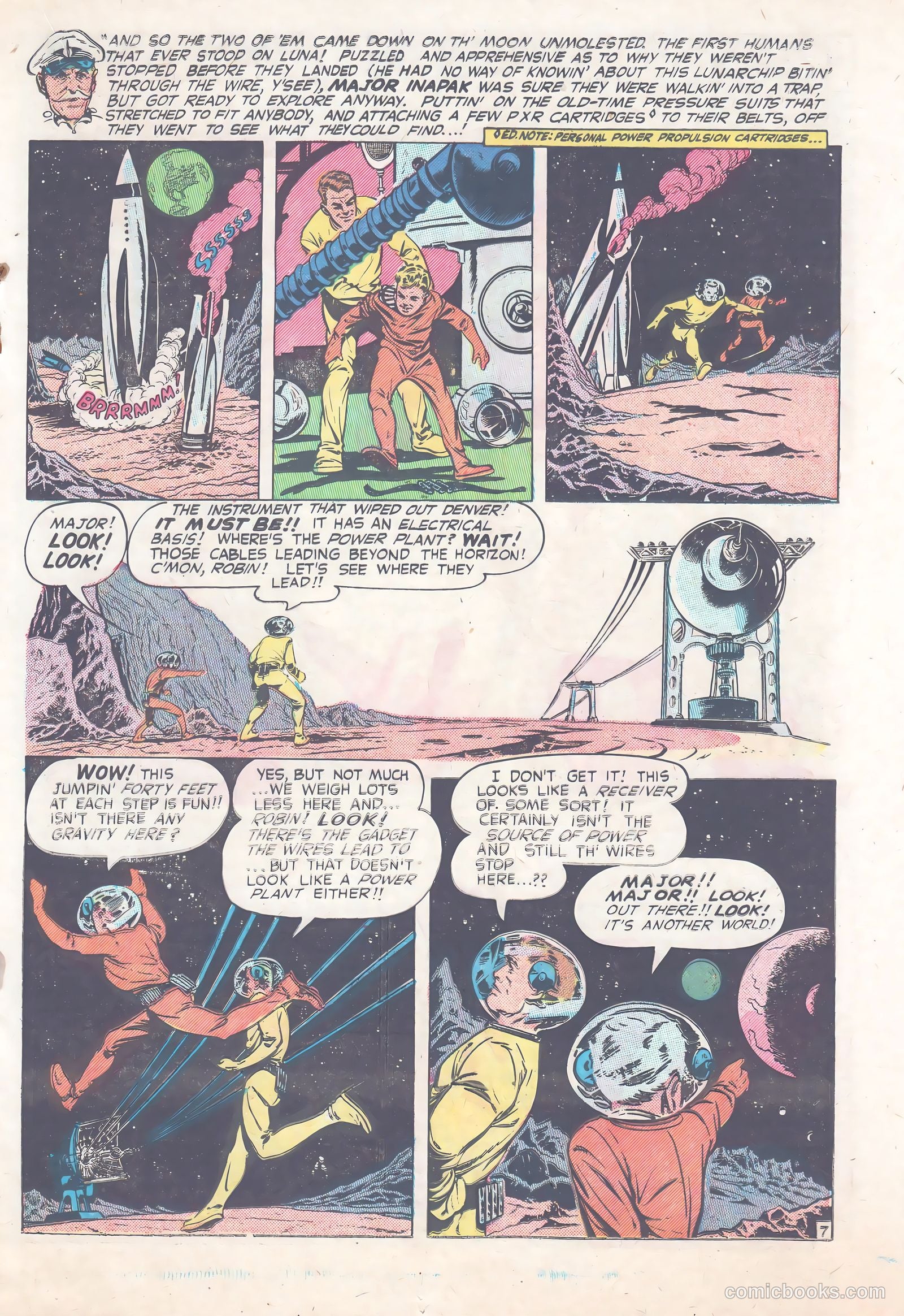 Major Inapak the Space Ace #1 — page 9 of 20