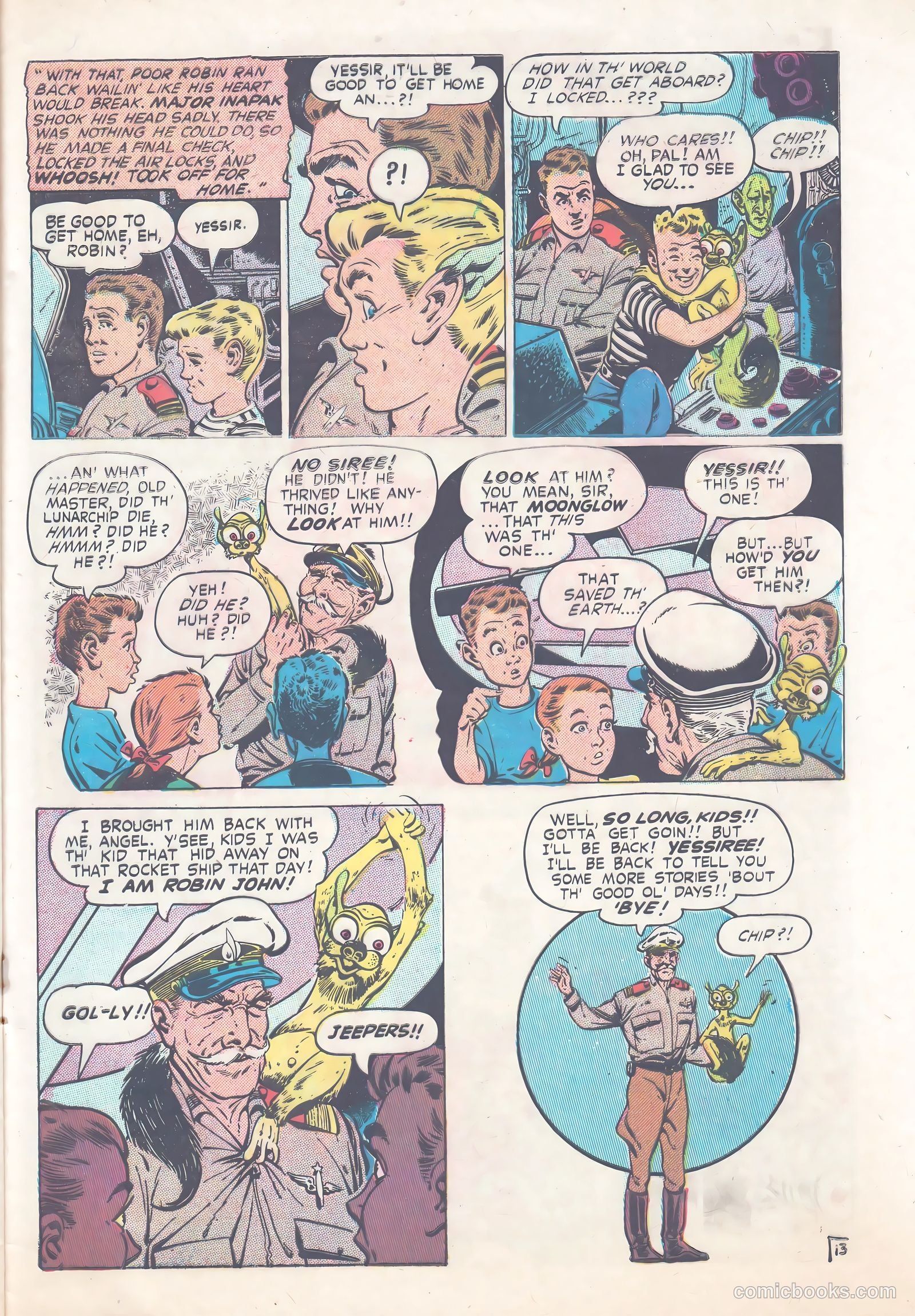 Major Inapak the Space Ace #1 — page 15 of 20
