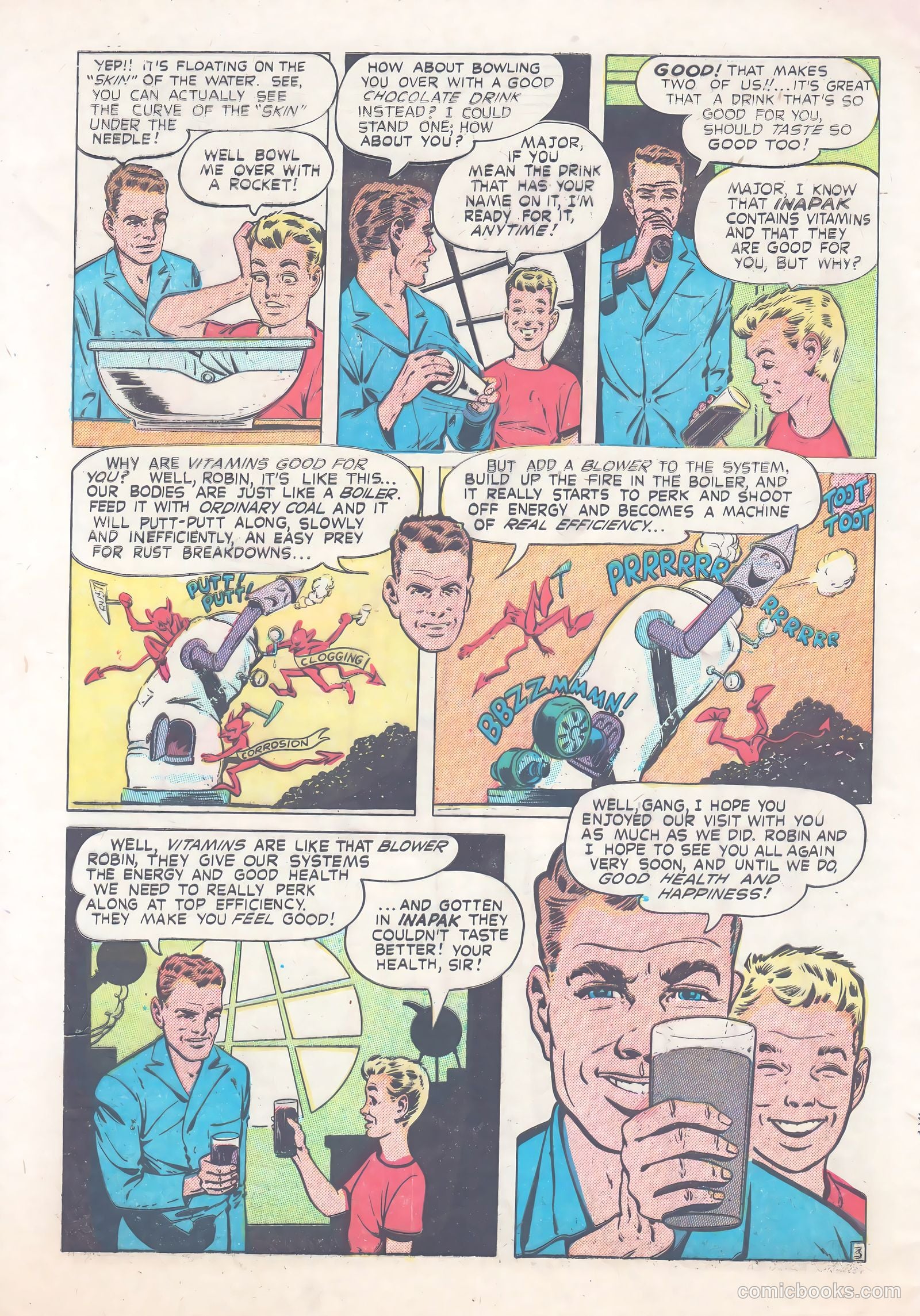 Major Inapak the Space Ace #1 — page 18 of 20