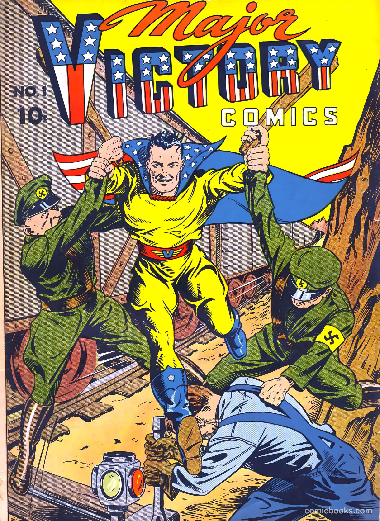 Major Victory Comics #1 — page 1 of 50