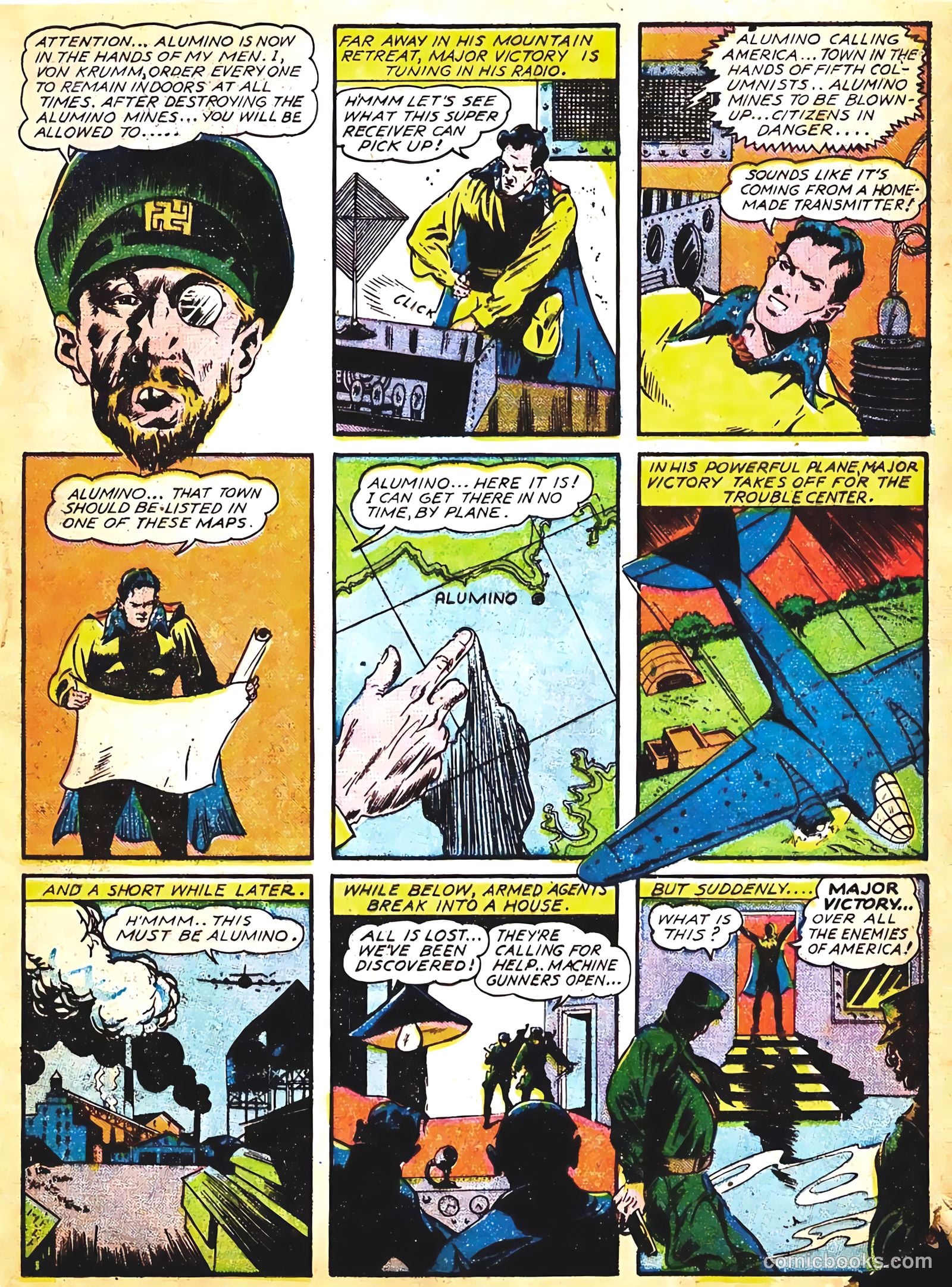 Major Victory Comics #1 — page 7 of 50